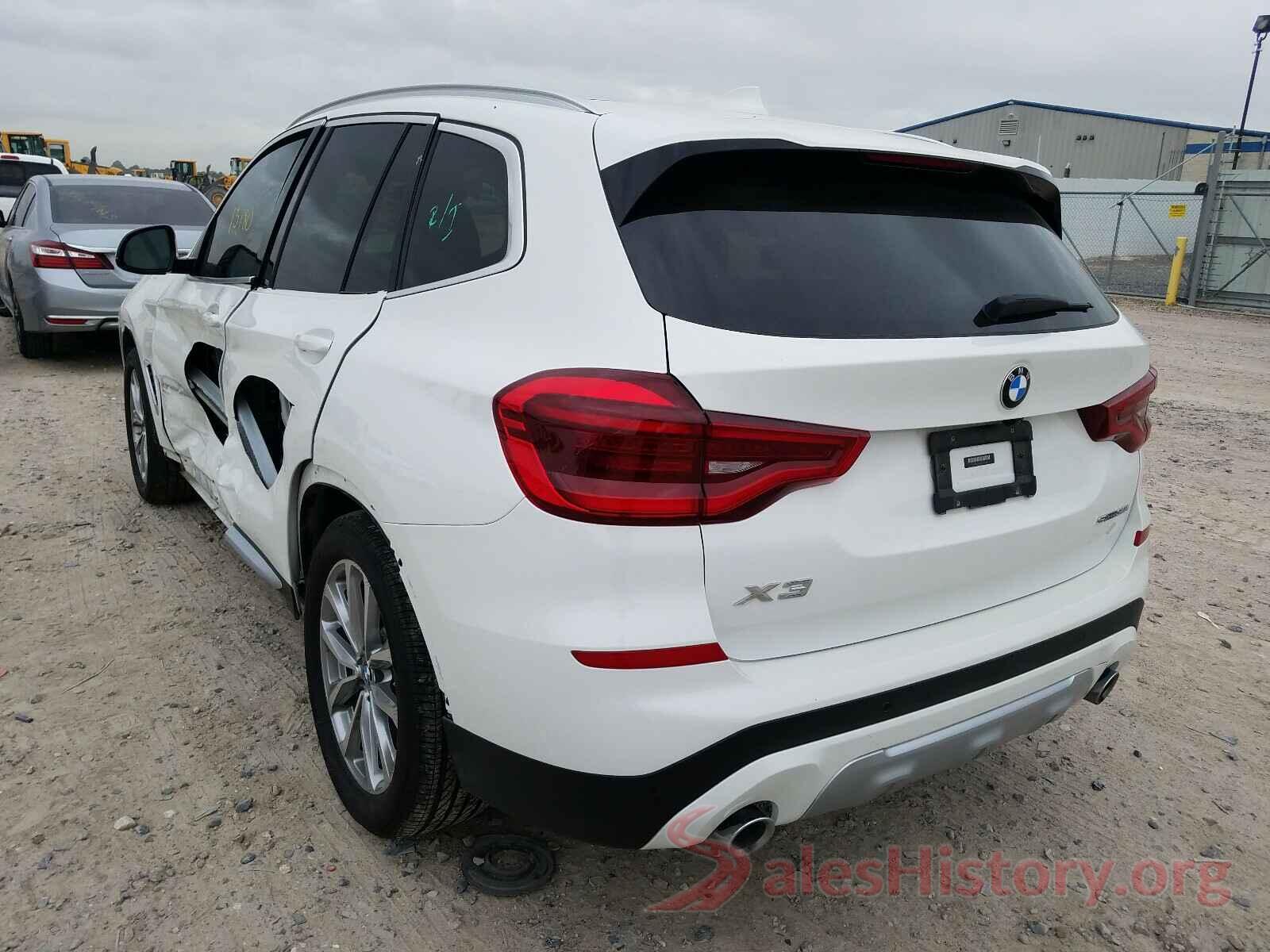 5UXTR7C55KLF32494 2019 BMW X3