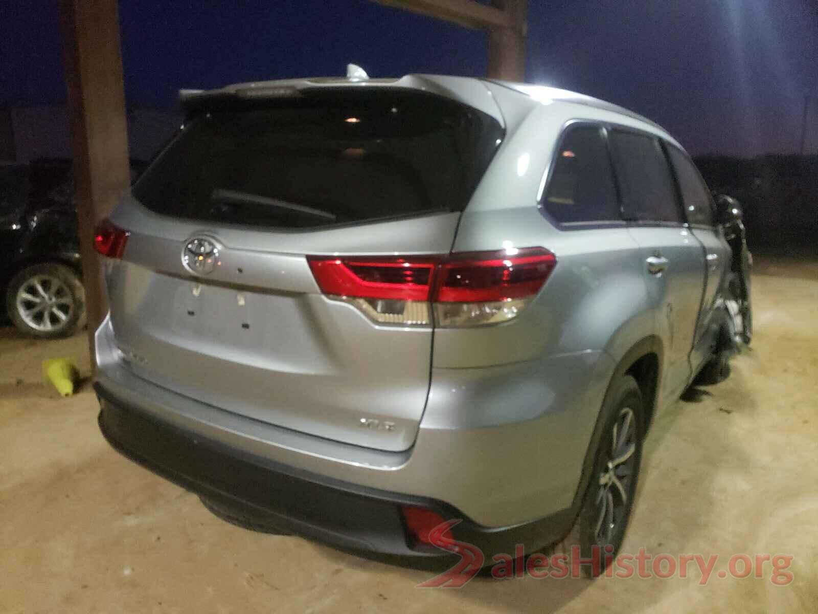 5TDKZRFH1JS545106 2018 TOYOTA HIGHLANDER