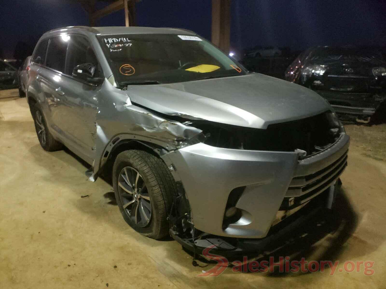 5TDKZRFH1JS545106 2018 TOYOTA HIGHLANDER