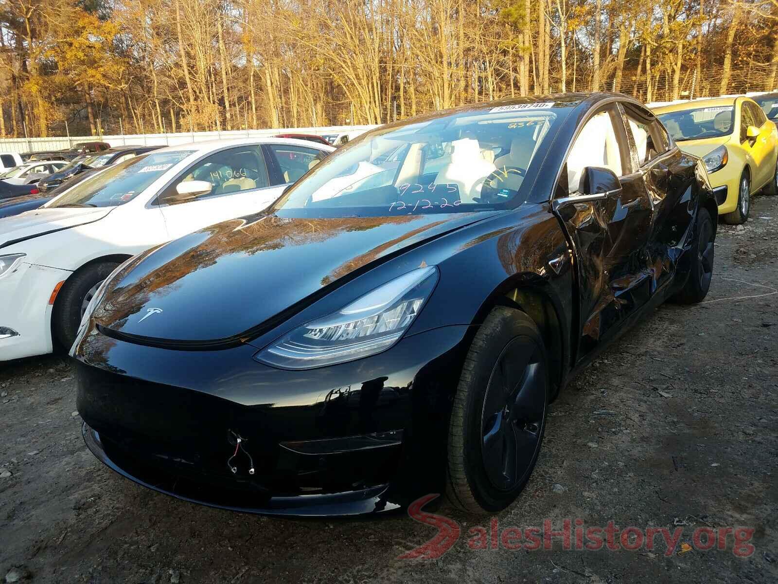 5YJ3E1EA8LF797612 2020 TESLA MODEL 3