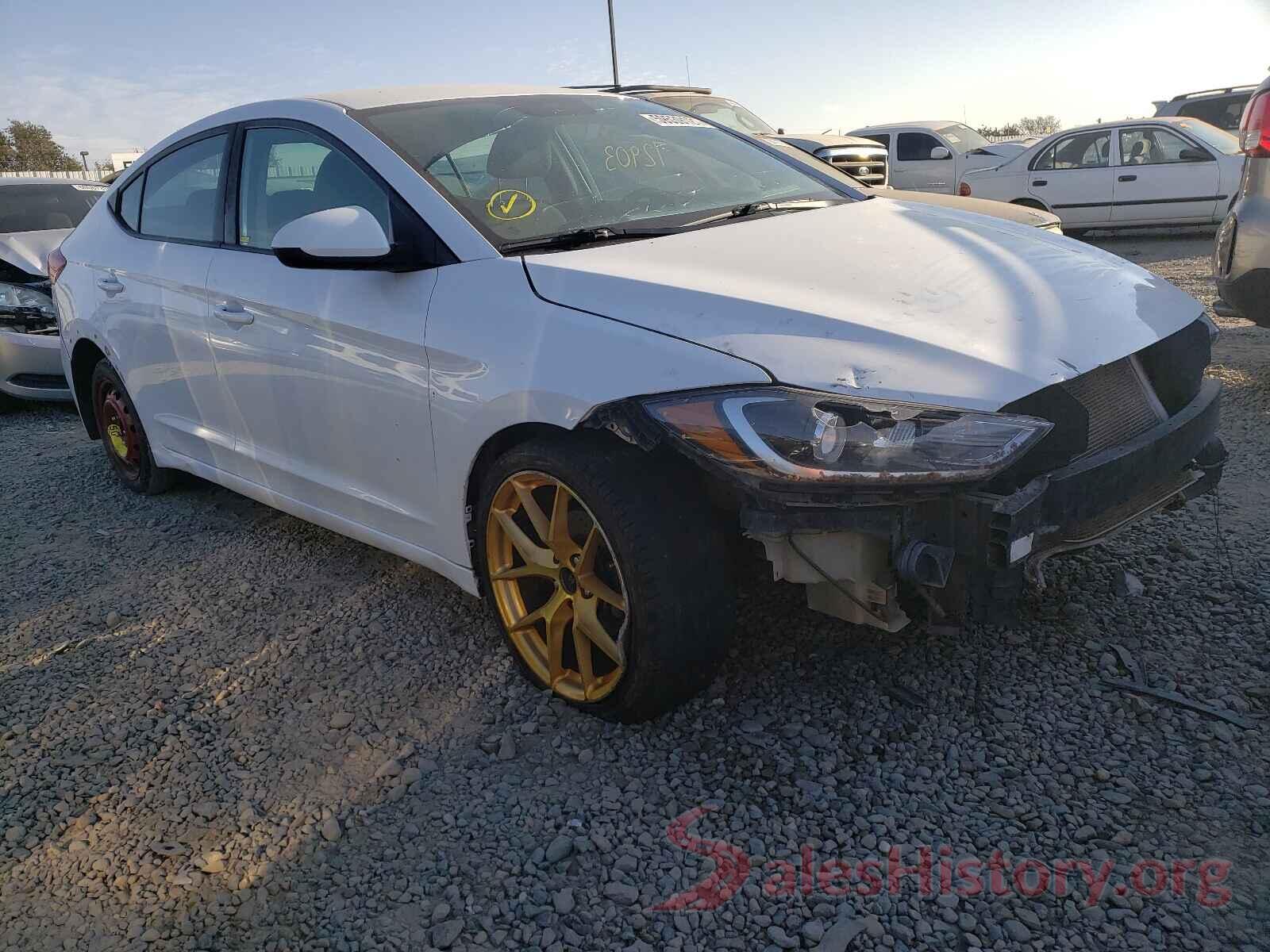 5NPD84LF5JH216125 2018 HYUNDAI ELANTRA