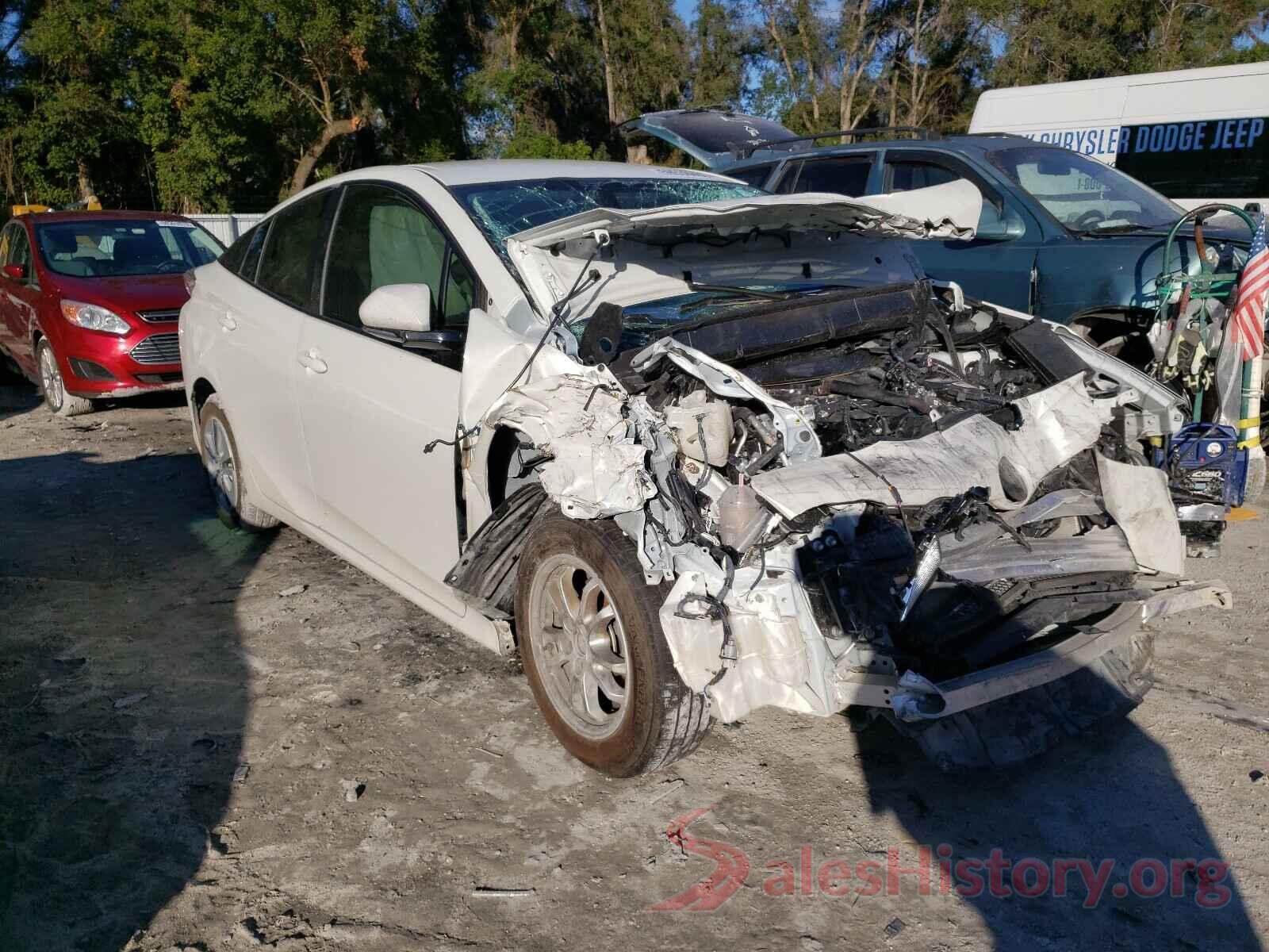 JTDKARFU8G3013186 2016 TOYOTA PRIUS