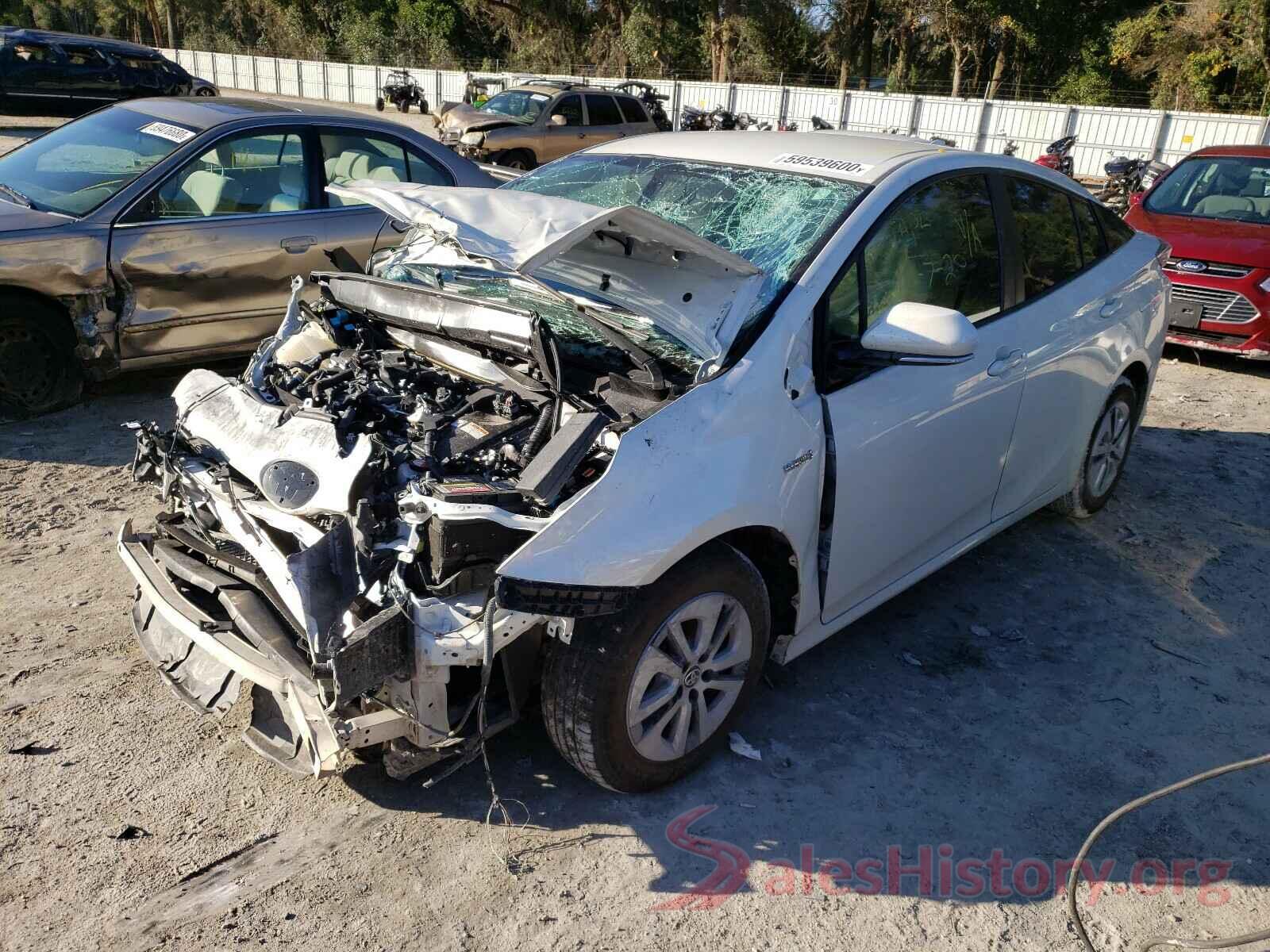 JTDKARFU8G3013186 2016 TOYOTA PRIUS