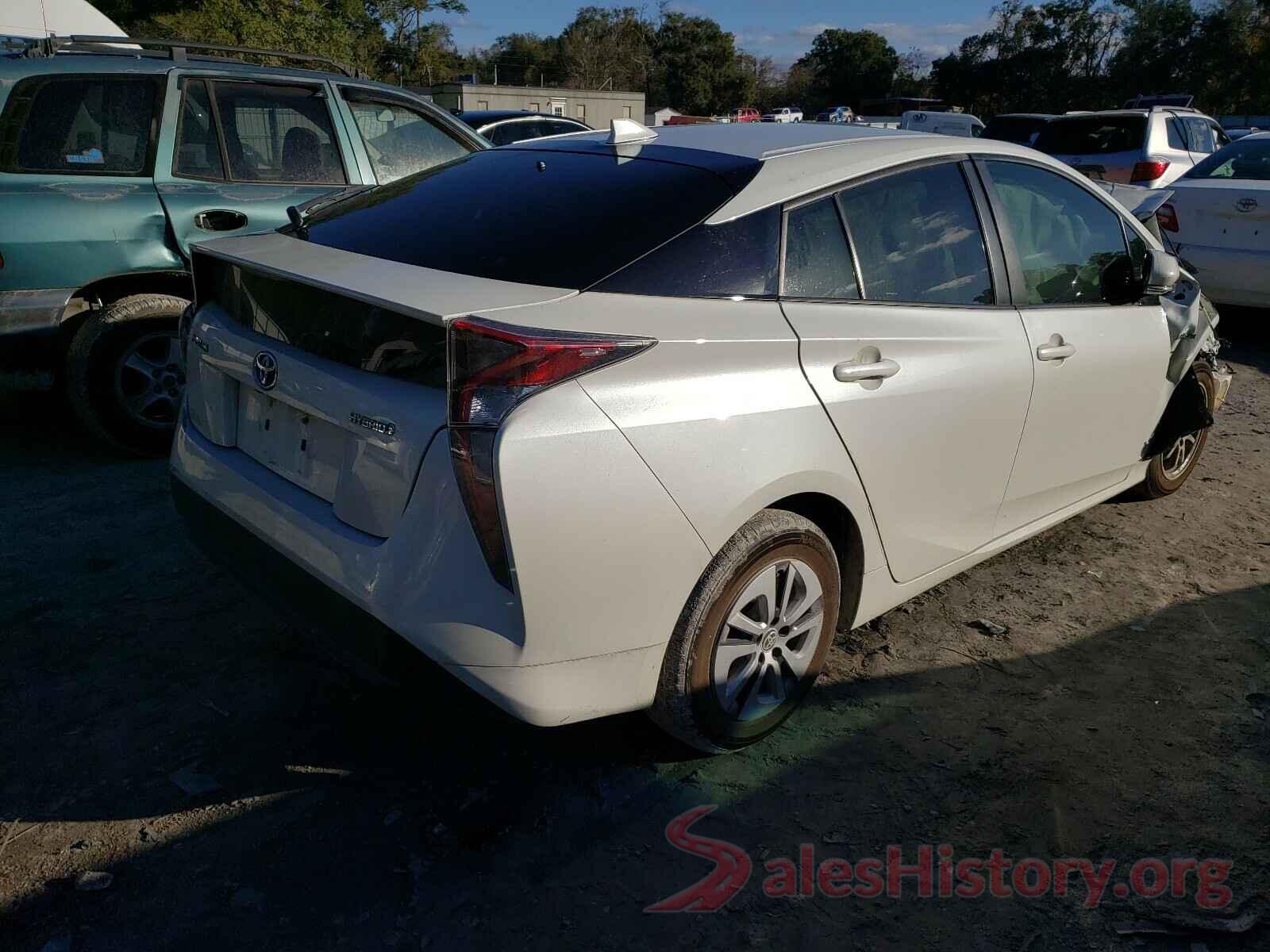 JTDKARFU8G3013186 2016 TOYOTA PRIUS