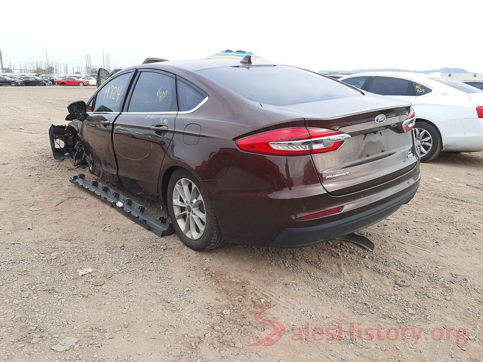 3FA6P0HDXKR135332 2019 FORD FUSION