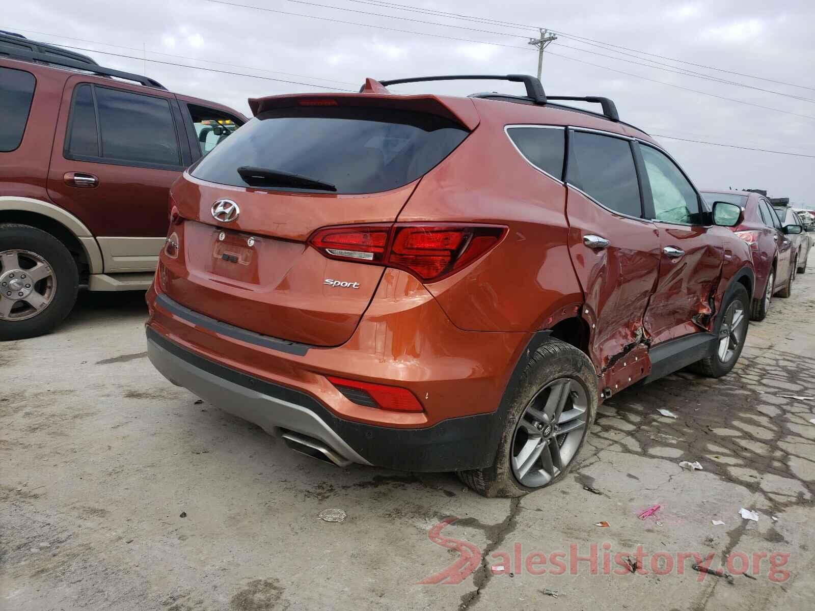 5XYZU3LB0HG492710 2017 HYUNDAI SANTA FE