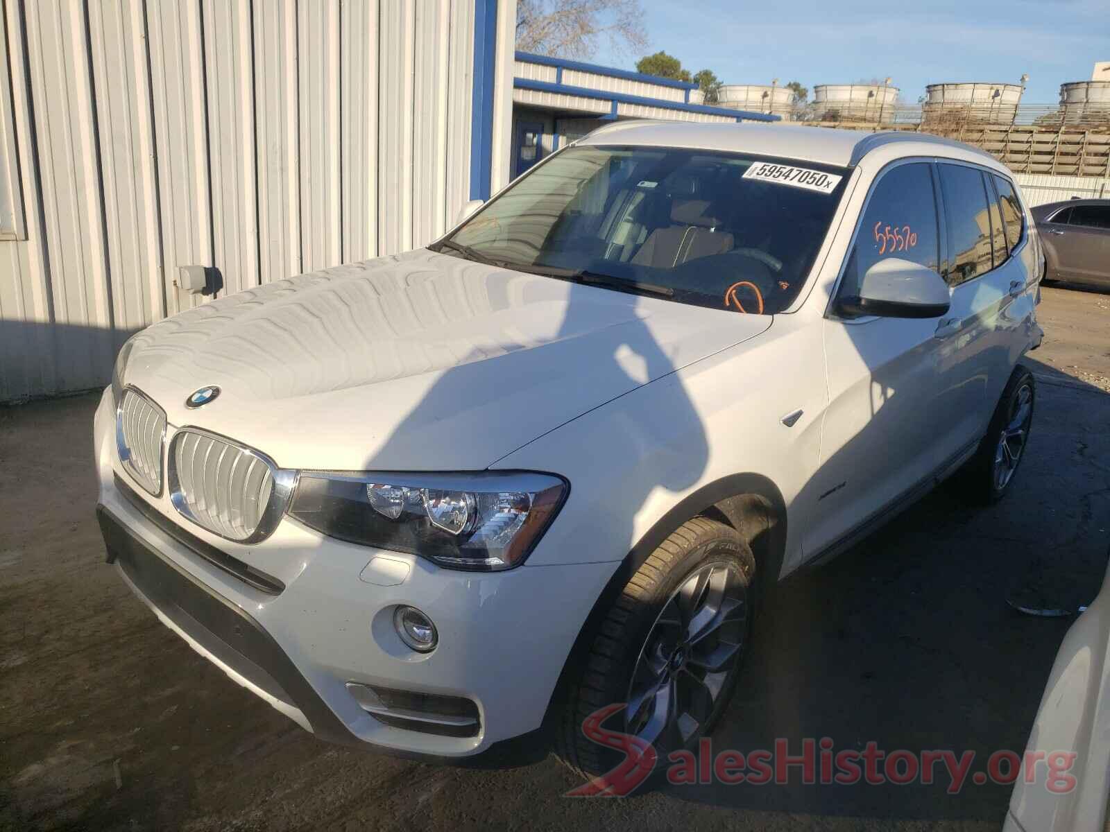 5UXWX9C50H0T13612 2017 BMW X3