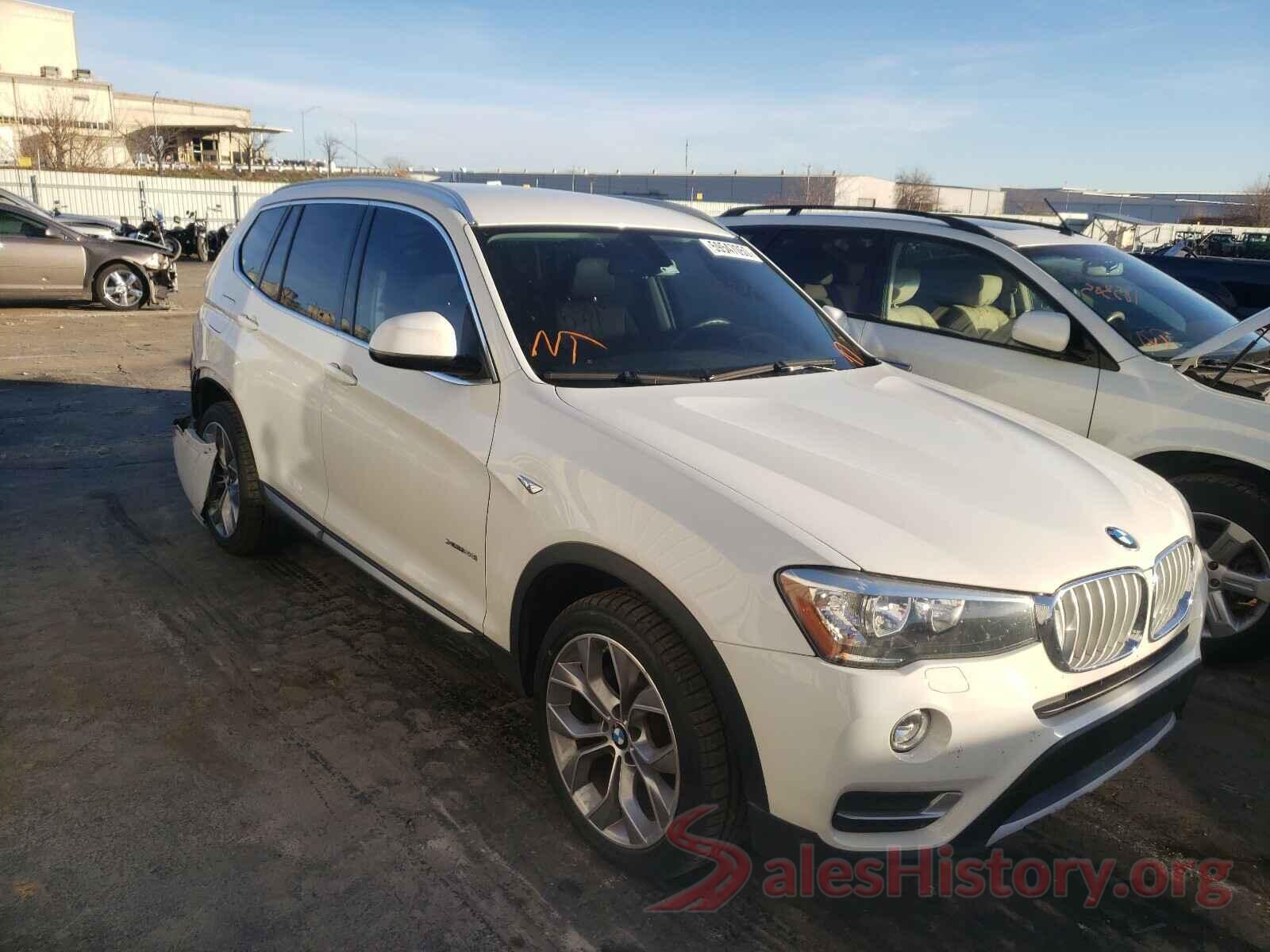 5UXWX9C50H0T13612 2017 BMW X3