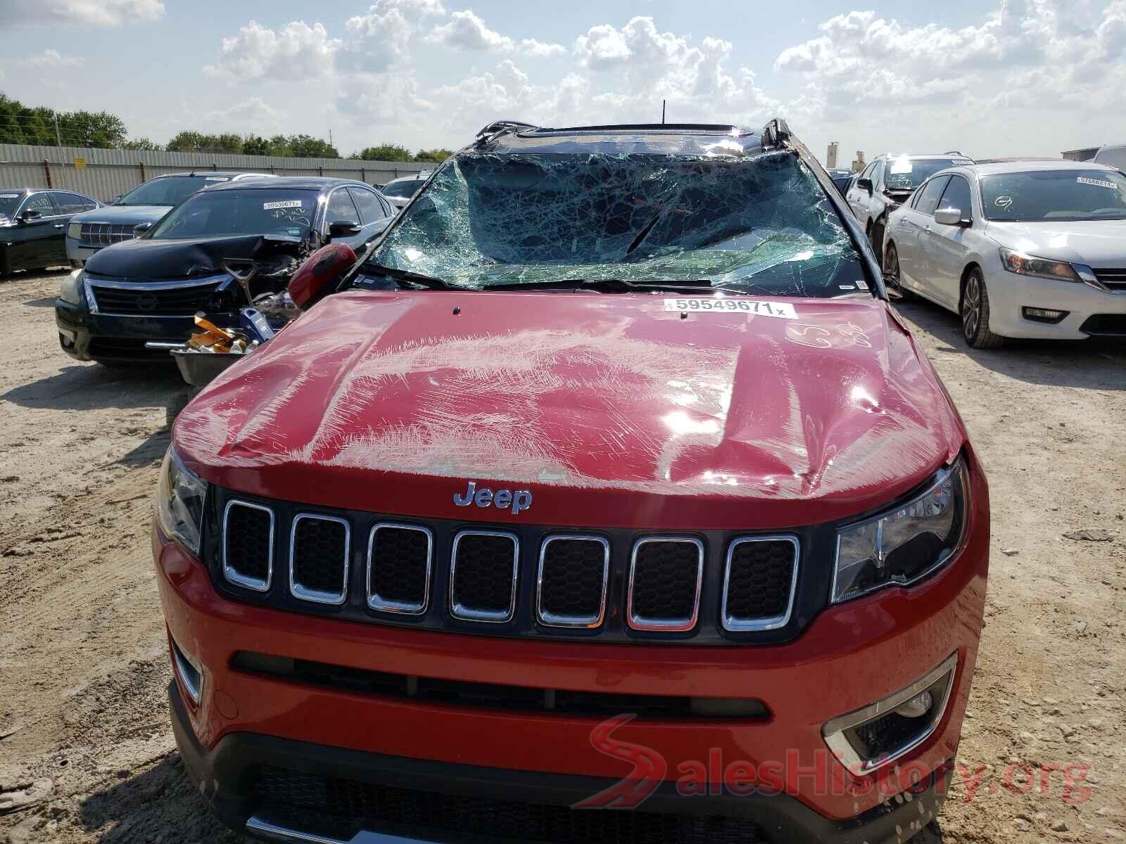 3C4NJDCB6KT651632 2019 JEEP COMPASS