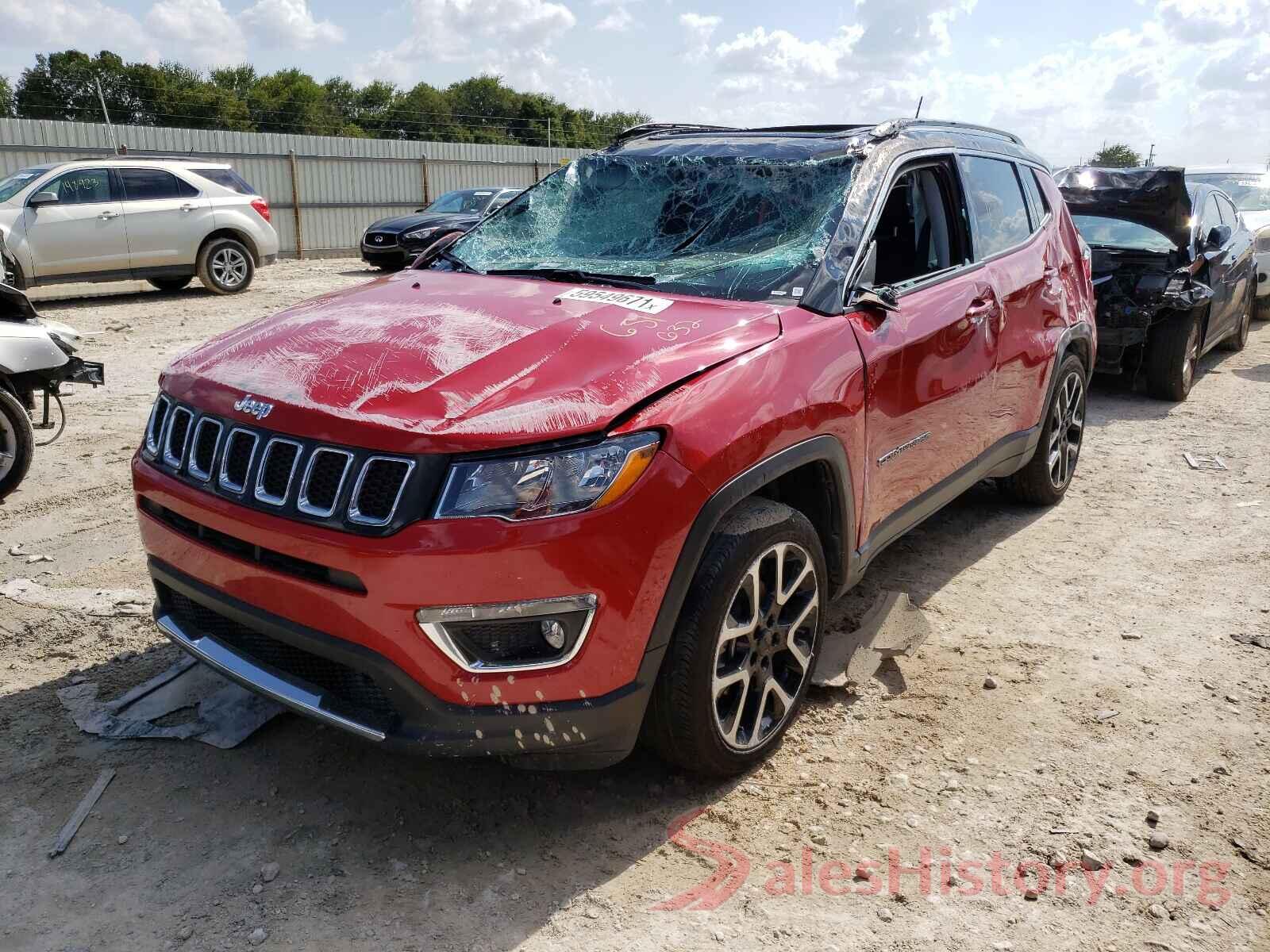 3C4NJDCB6KT651632 2019 JEEP COMPASS