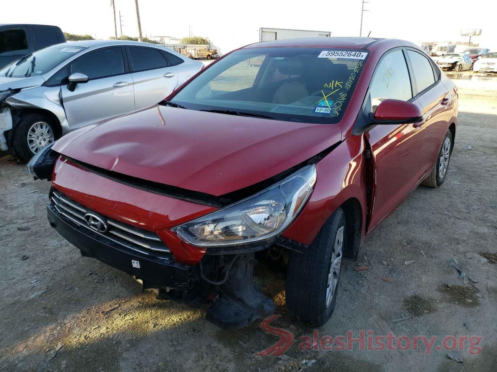 3KPC24A39KE052986 2019 HYUNDAI ACCENT