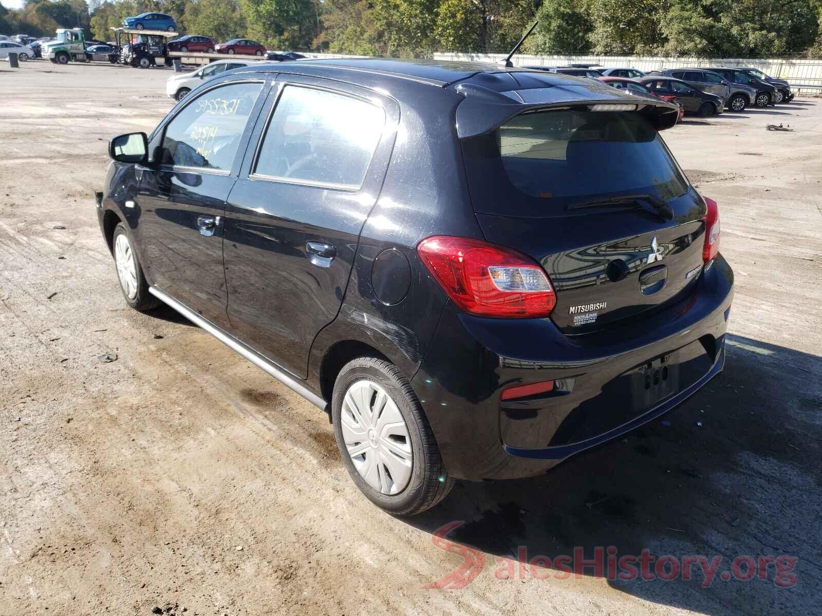 ML32A3HJXKH011244 2019 MITSUBISHI MIRAGE