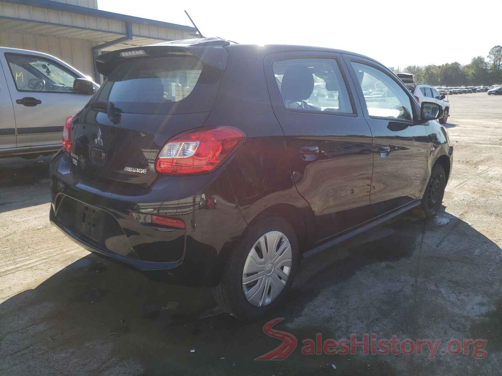 ML32A3HJXKH011244 2019 MITSUBISHI MIRAGE