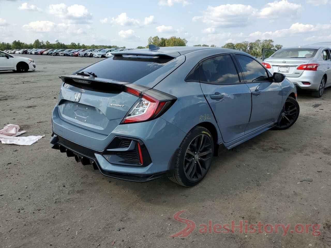 SHHFK7H4XMU421721 2021 HONDA CIVIC