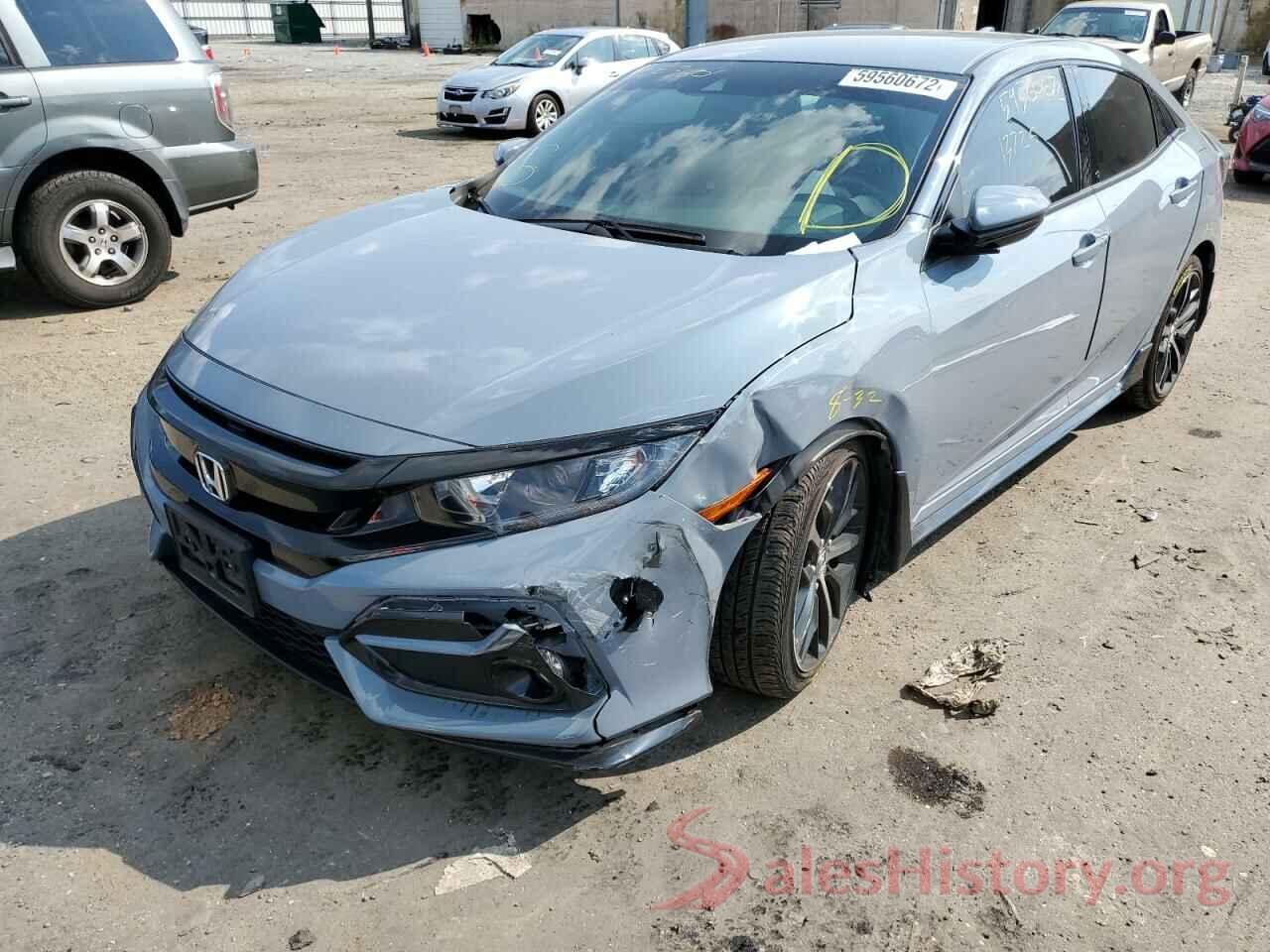 SHHFK7H4XMU421721 2021 HONDA CIVIC