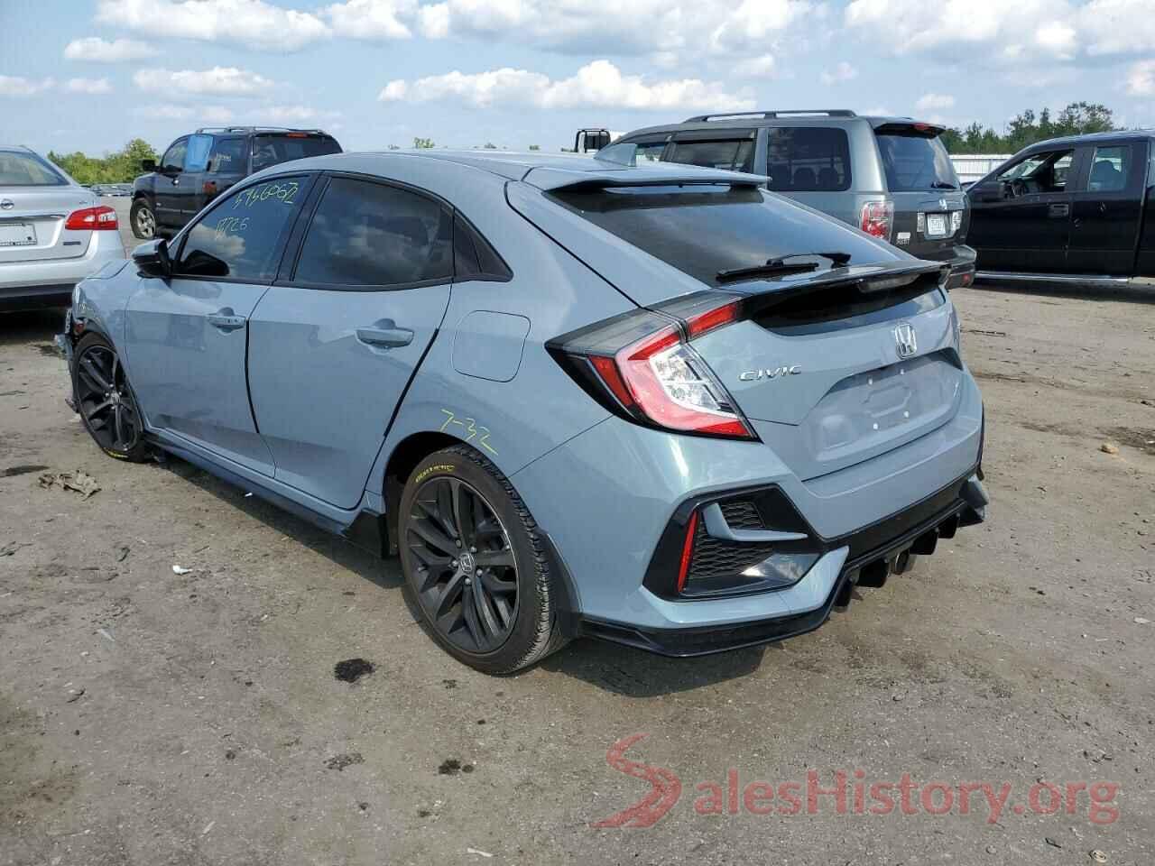 SHHFK7H4XMU421721 2021 HONDA CIVIC