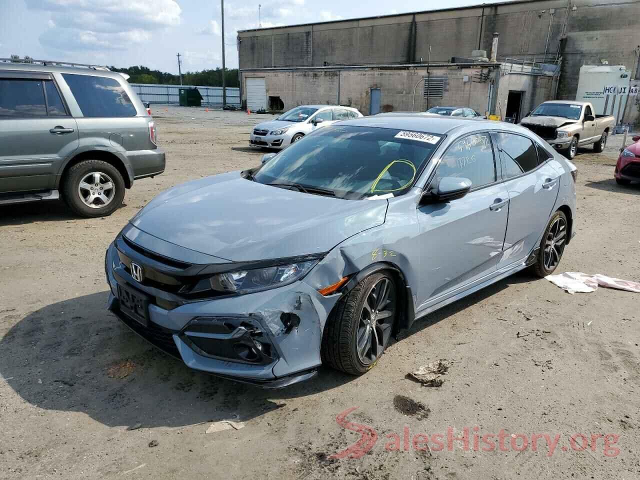 SHHFK7H4XMU421721 2021 HONDA CIVIC