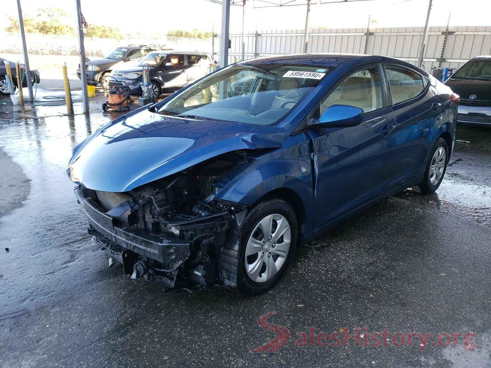 KMHDH4AE0GU567416 2016 HYUNDAI ELANTRA