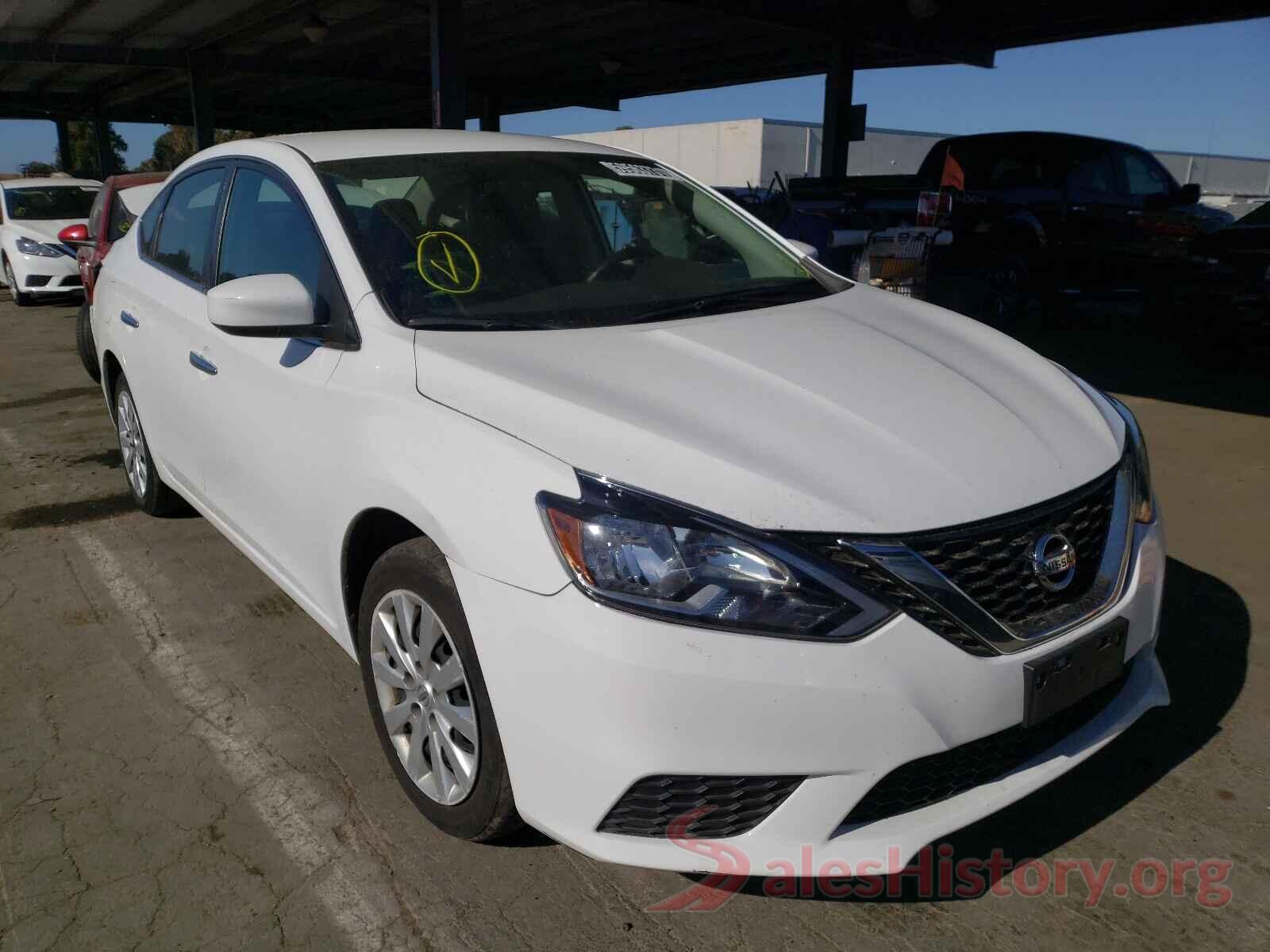 3N1AB7AP0KY303147 2019 NISSAN SENTRA