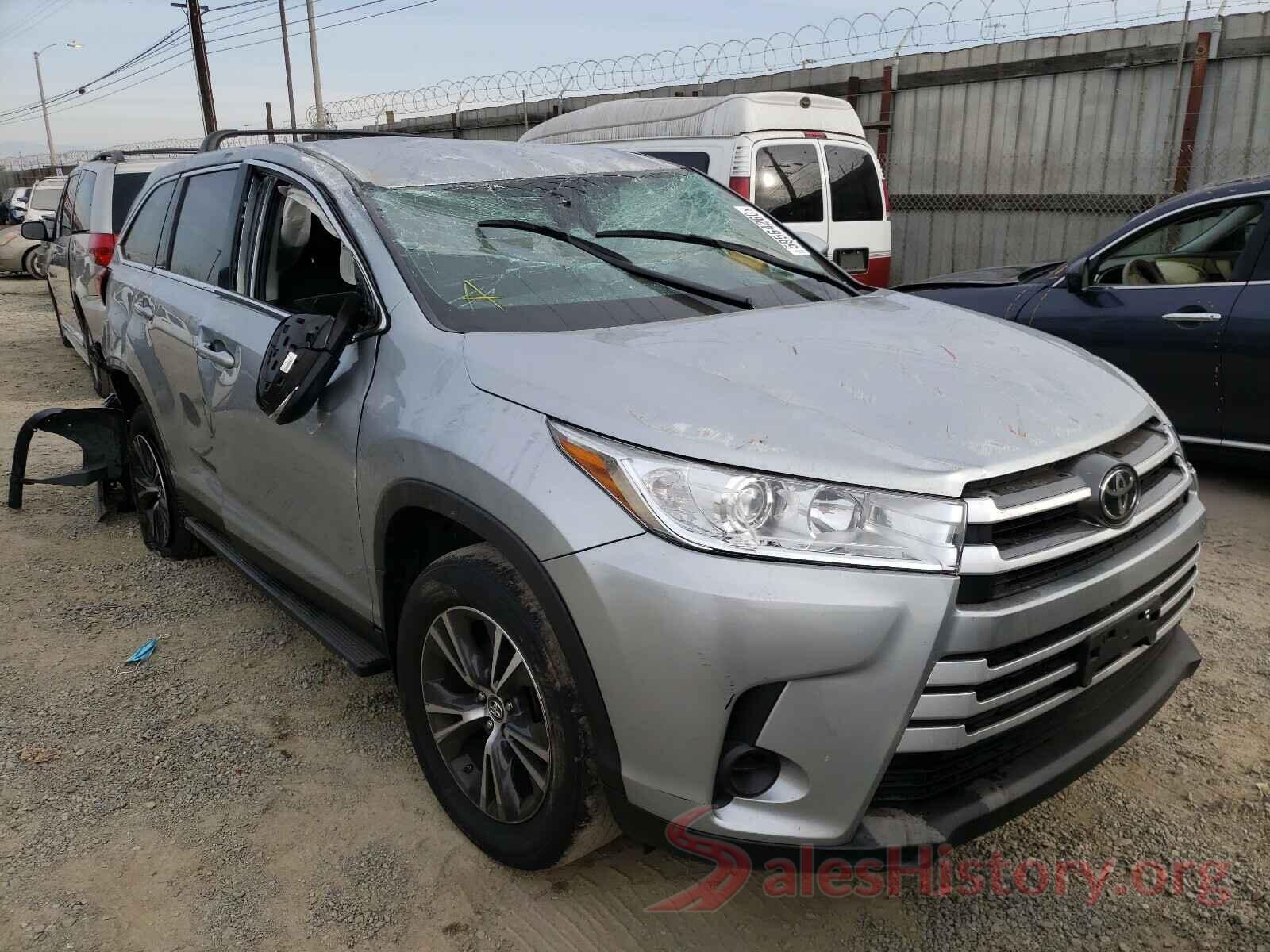 5TDZARFH5KS052598 2019 TOYOTA HIGHLANDER