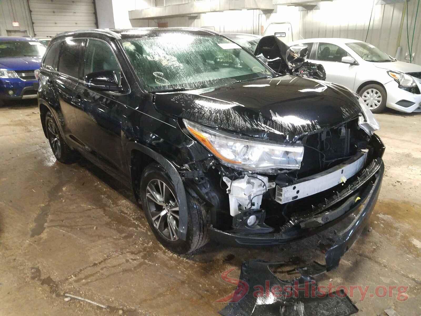 5TDJKRFH4GS227148 2016 TOYOTA HIGHLANDER