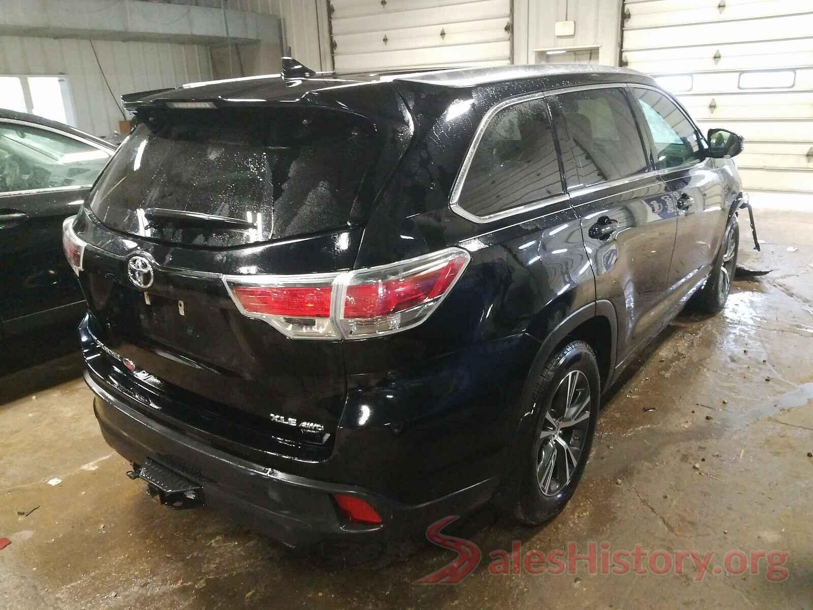 5TDJKRFH4GS227148 2016 TOYOTA HIGHLANDER