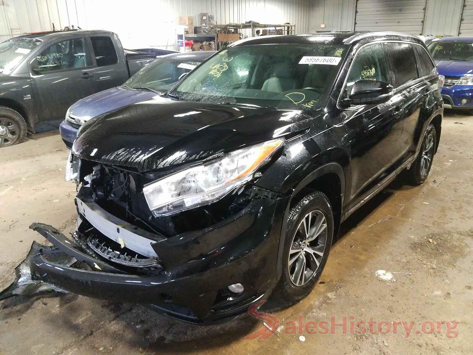 5TDJKRFH4GS227148 2016 TOYOTA HIGHLANDER