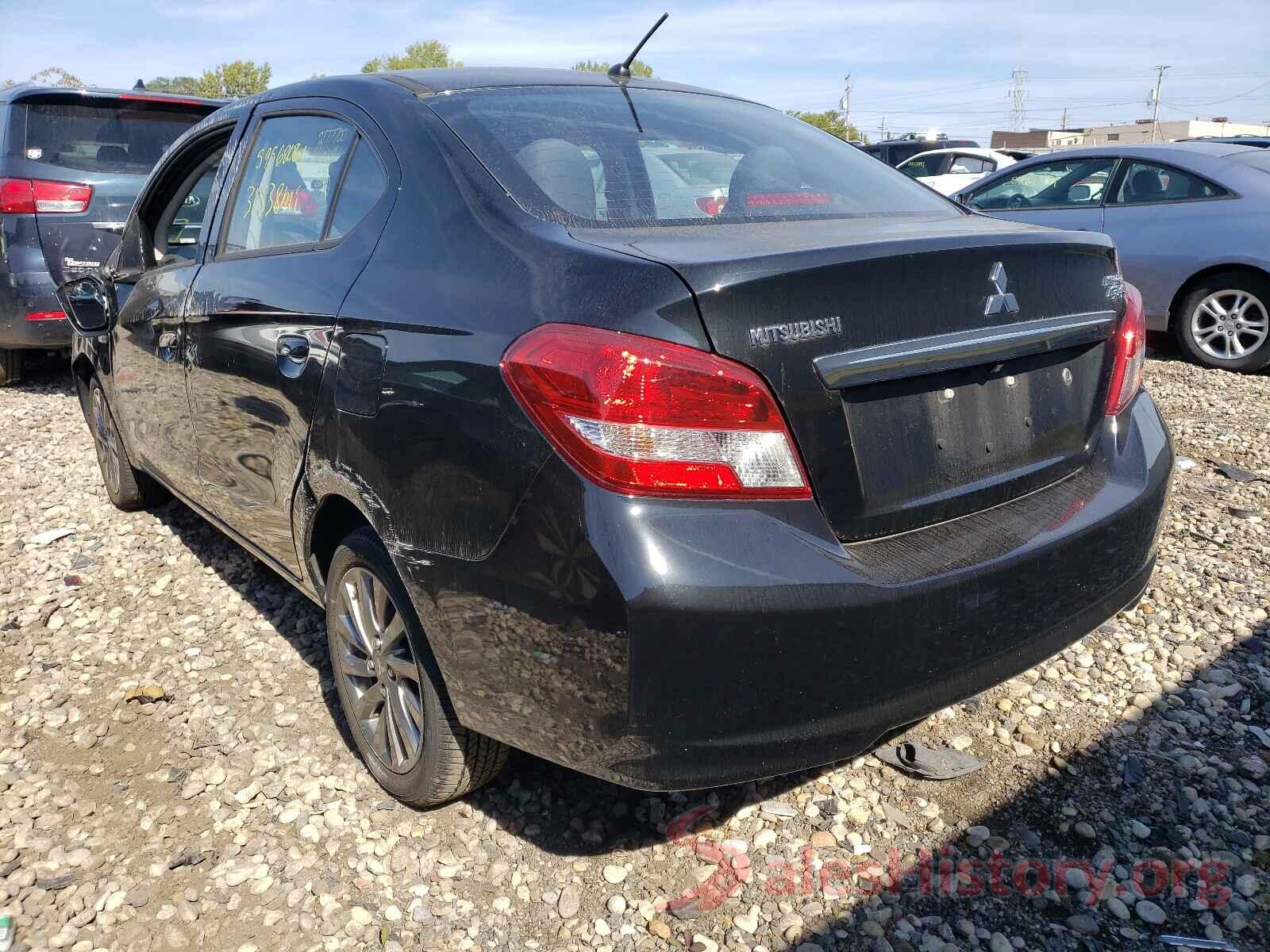 ML32F3FJ3JHF15740 2018 MITSUBISHI MIRAGE