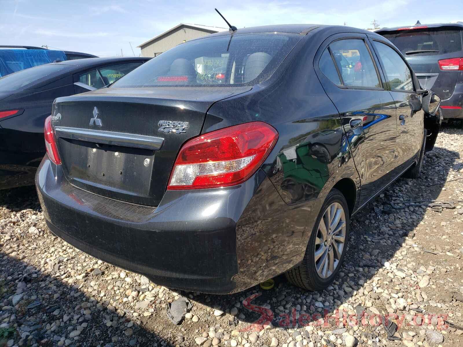 ML32F3FJ3JHF15740 2018 MITSUBISHI MIRAGE