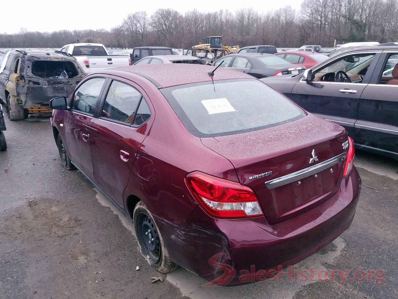 ML32F3FJ1KHF17651 2019 MITSUBISHI MIRAGE