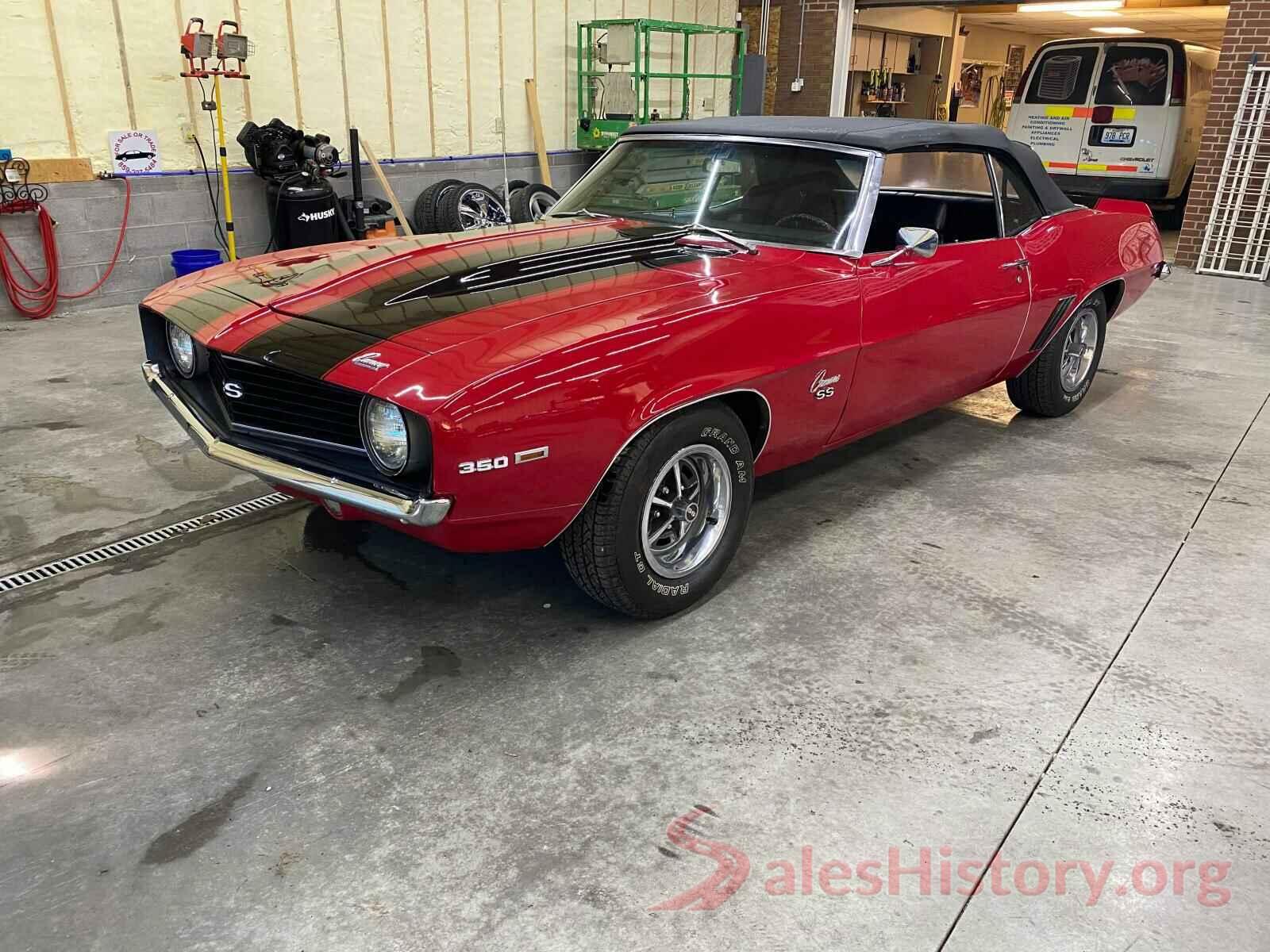 124679N557922 1969 CHEVROLET CAMARO