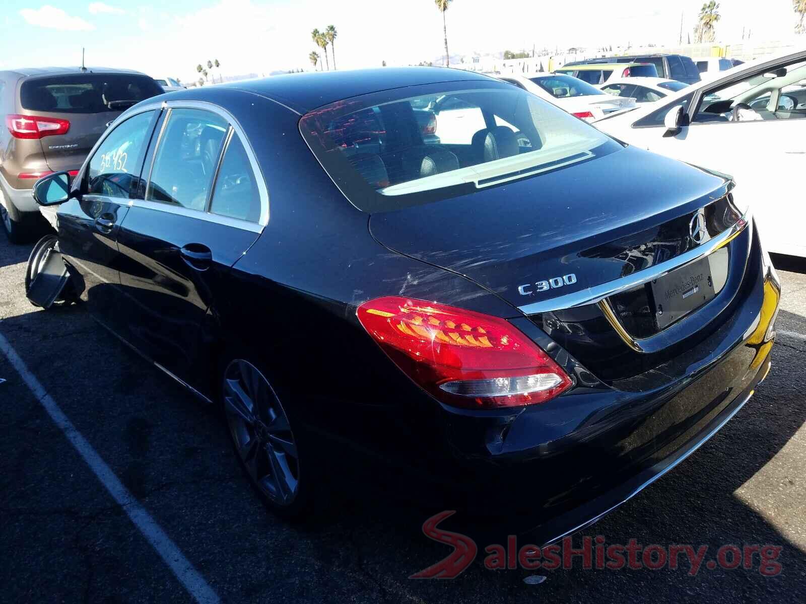 55SWF4JB2HU231154 2017 MERCEDES-BENZ C CLASS