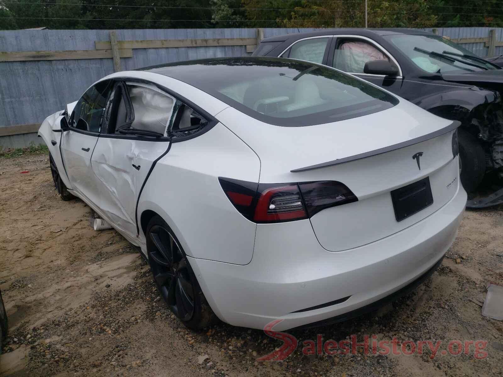 5YJ3E1EC8LF796512 2020 TESLA MODEL 3