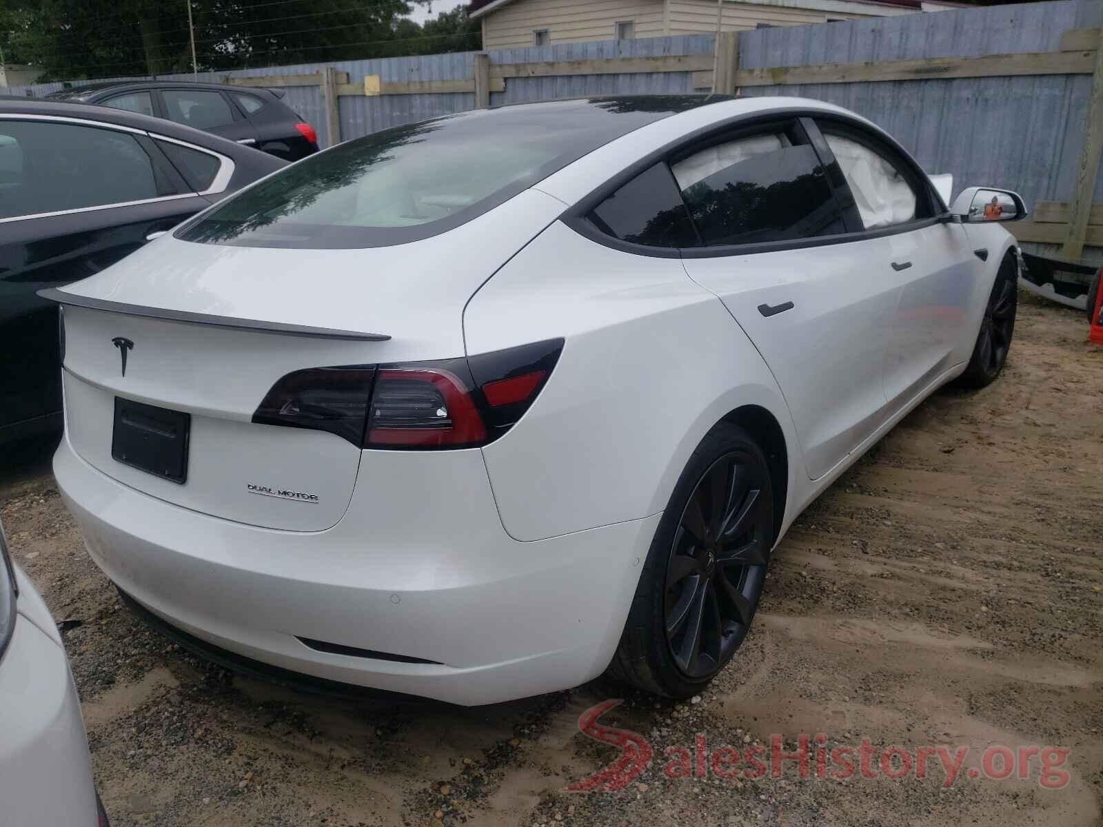 5YJ3E1EC8LF796512 2020 TESLA MODEL 3