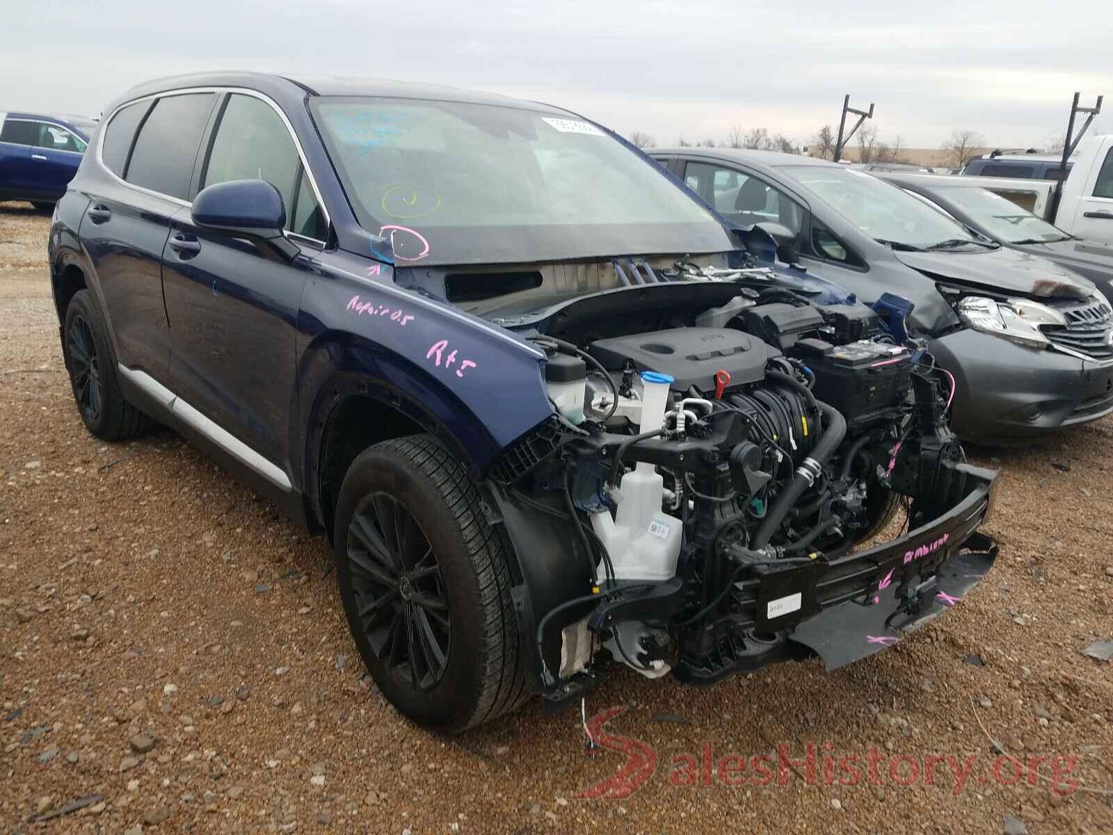 5NMS33AD7LH165731 2020 HYUNDAI SANTA FE