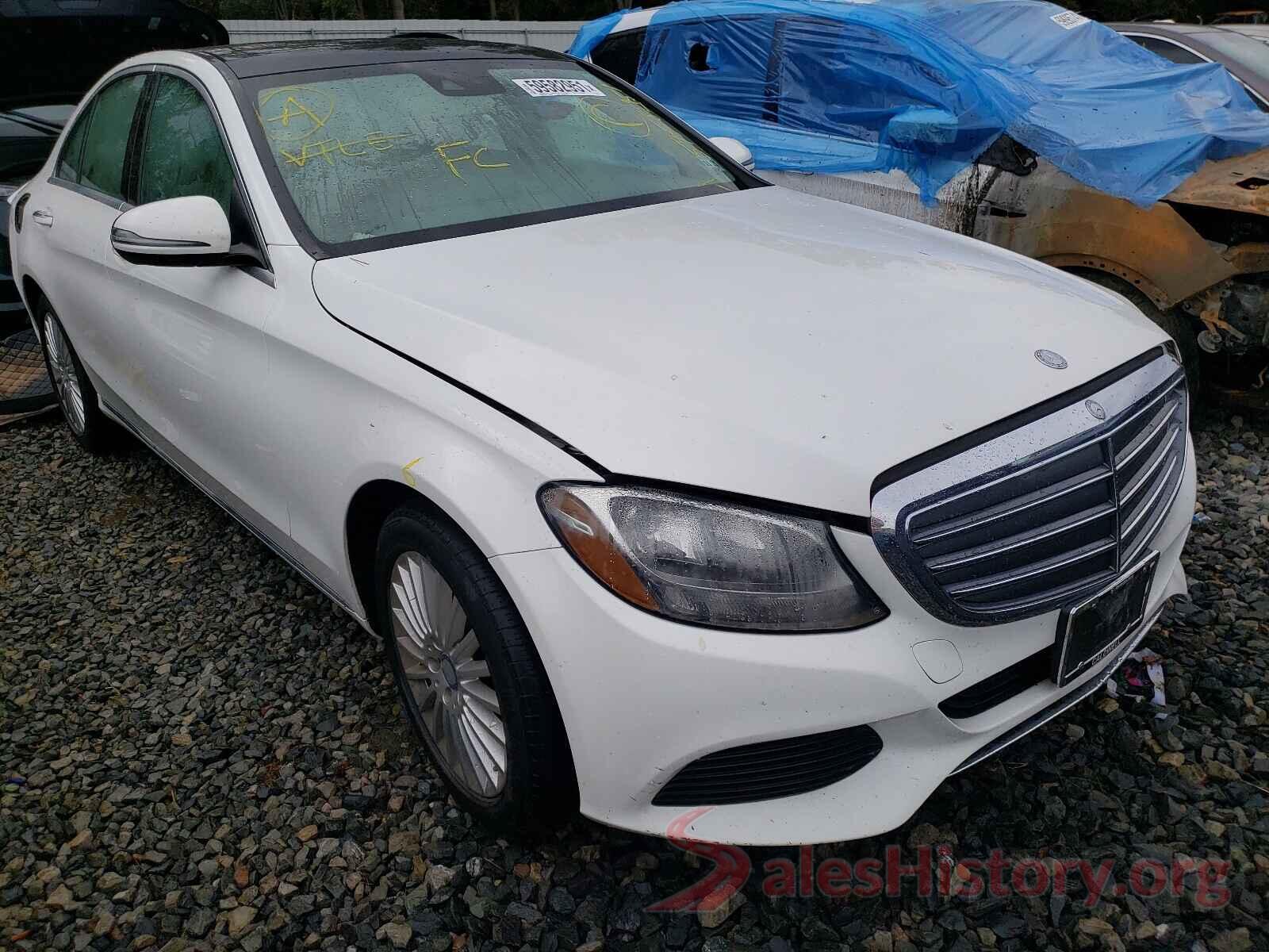 55SWF4KB5HU190582 2017 MERCEDES-BENZ C-CLASS