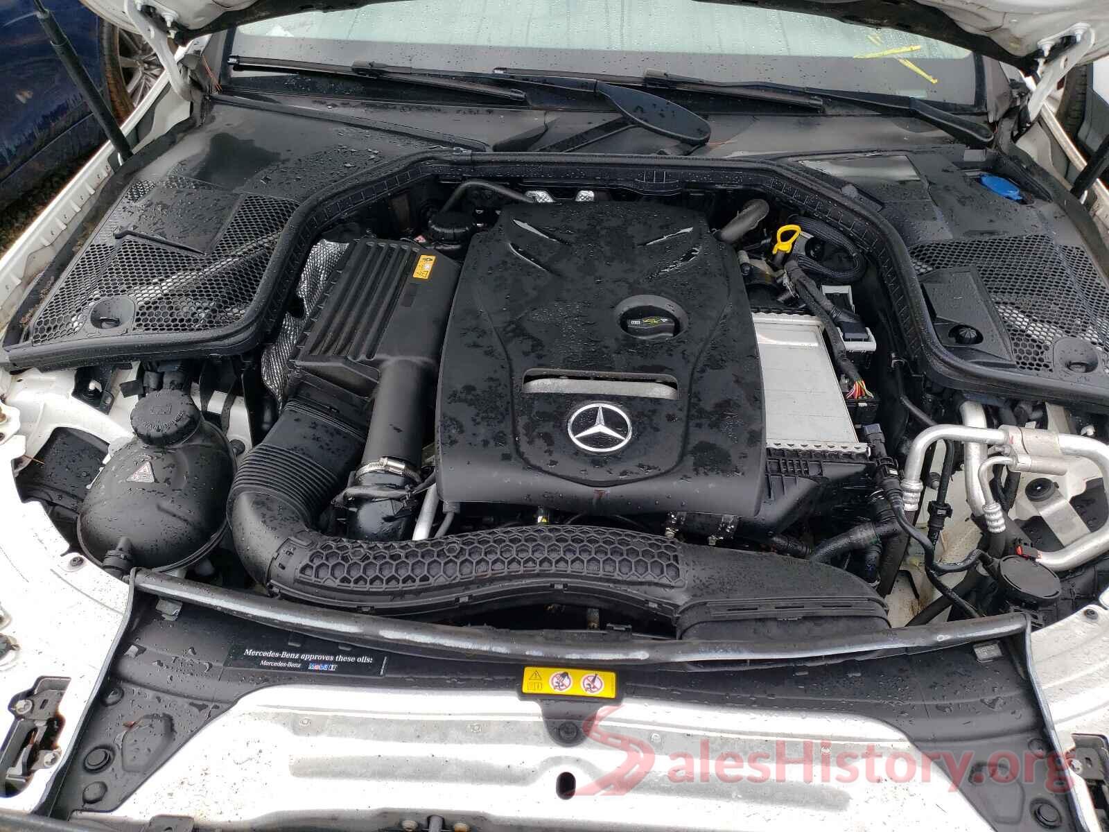 55SWF4KB5HU190582 2017 MERCEDES-BENZ C-CLASS