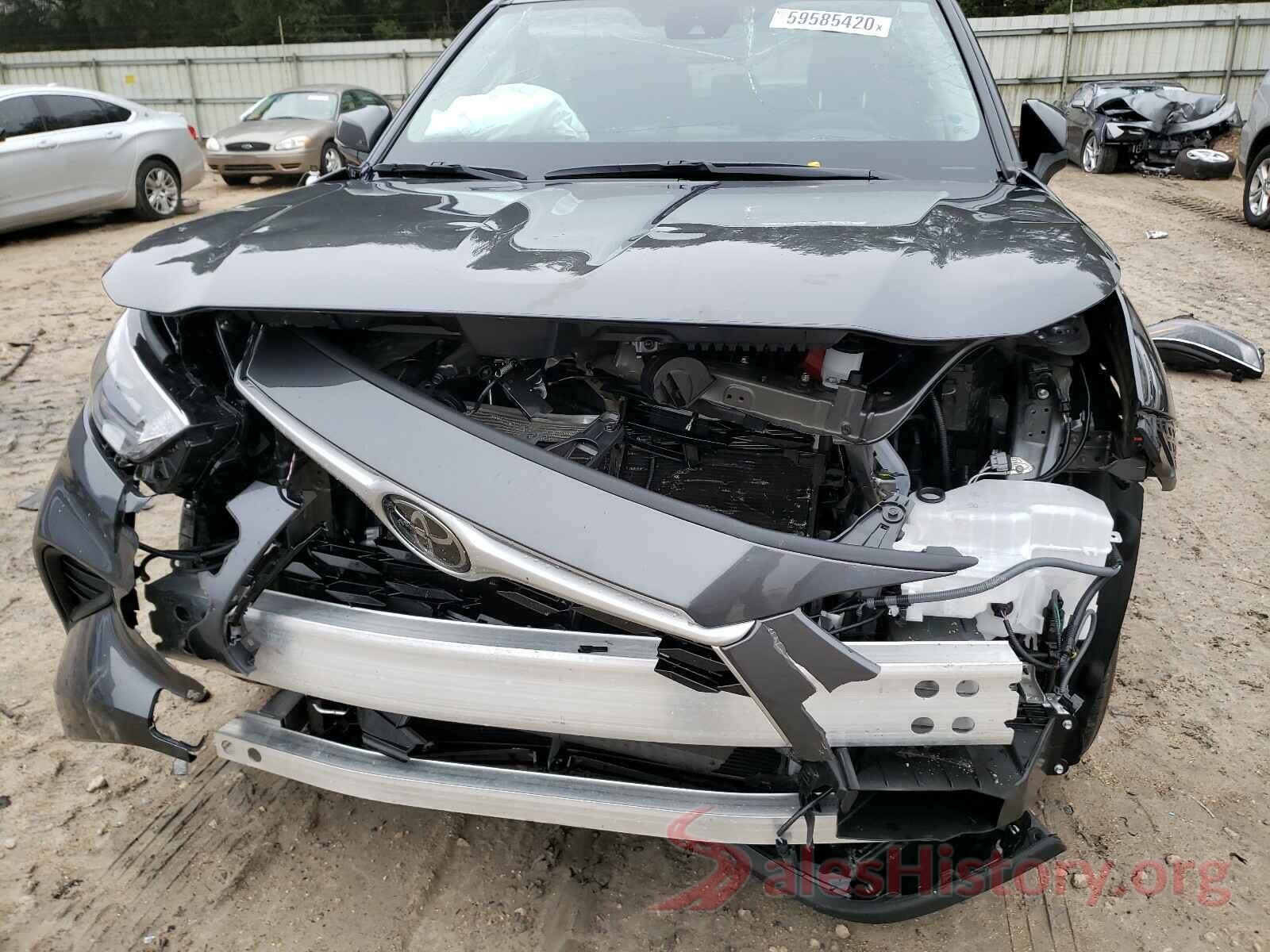 5TDCZRBH6MS059034 2021 TOYOTA HIGHLANDER