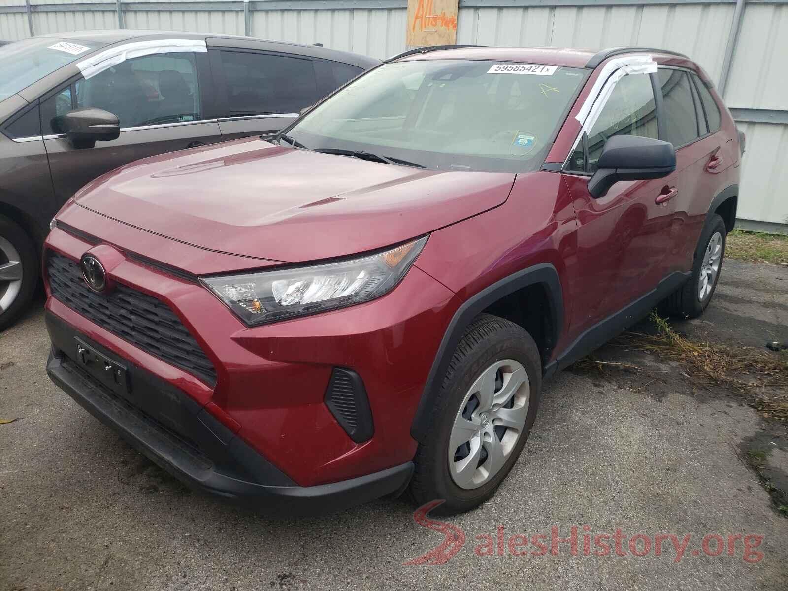 JTMF1RFV0KD032117 2019 TOYOTA RAV4