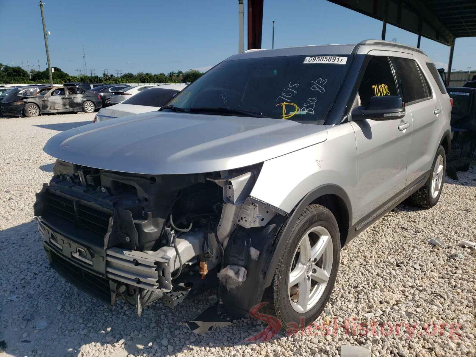 1FM5K7D82GGA17095 2016 FORD EXPLORER