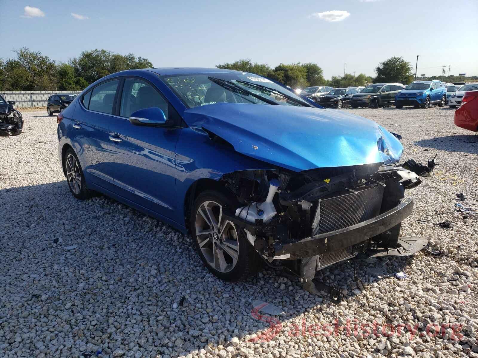 5NPD84LF9HH034177 2017 HYUNDAI ELANTRA