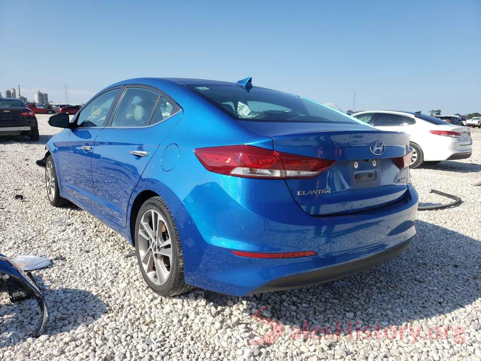 5NPD84LF9HH034177 2017 HYUNDAI ELANTRA