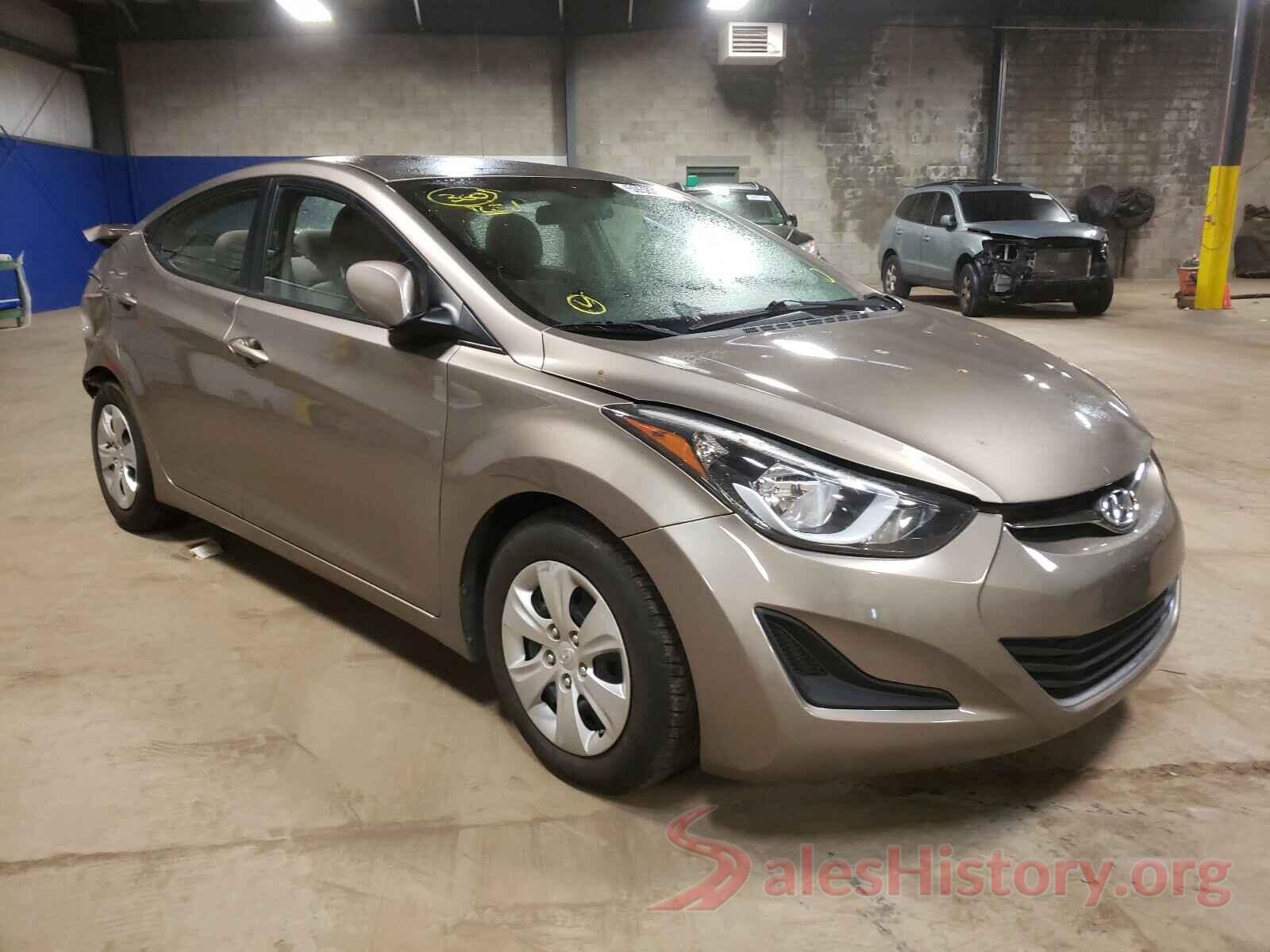 5NPDH4AE2GH755658 2016 HYUNDAI ELANTRA