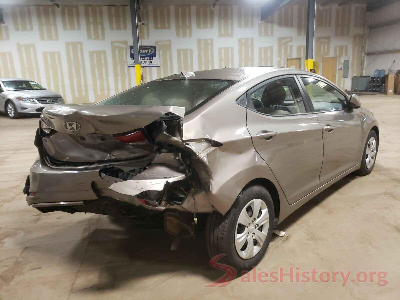 5NPDH4AE2GH755658 2016 HYUNDAI ELANTRA