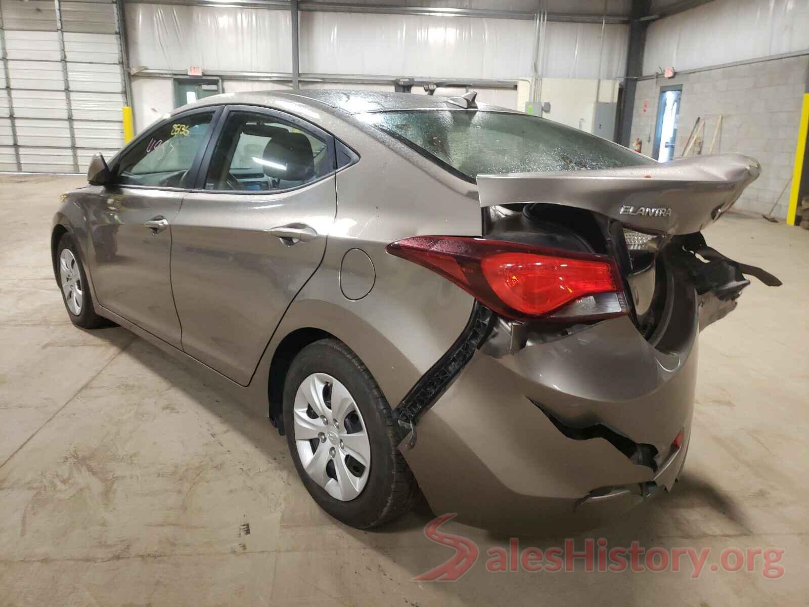 5NPDH4AE2GH755658 2016 HYUNDAI ELANTRA