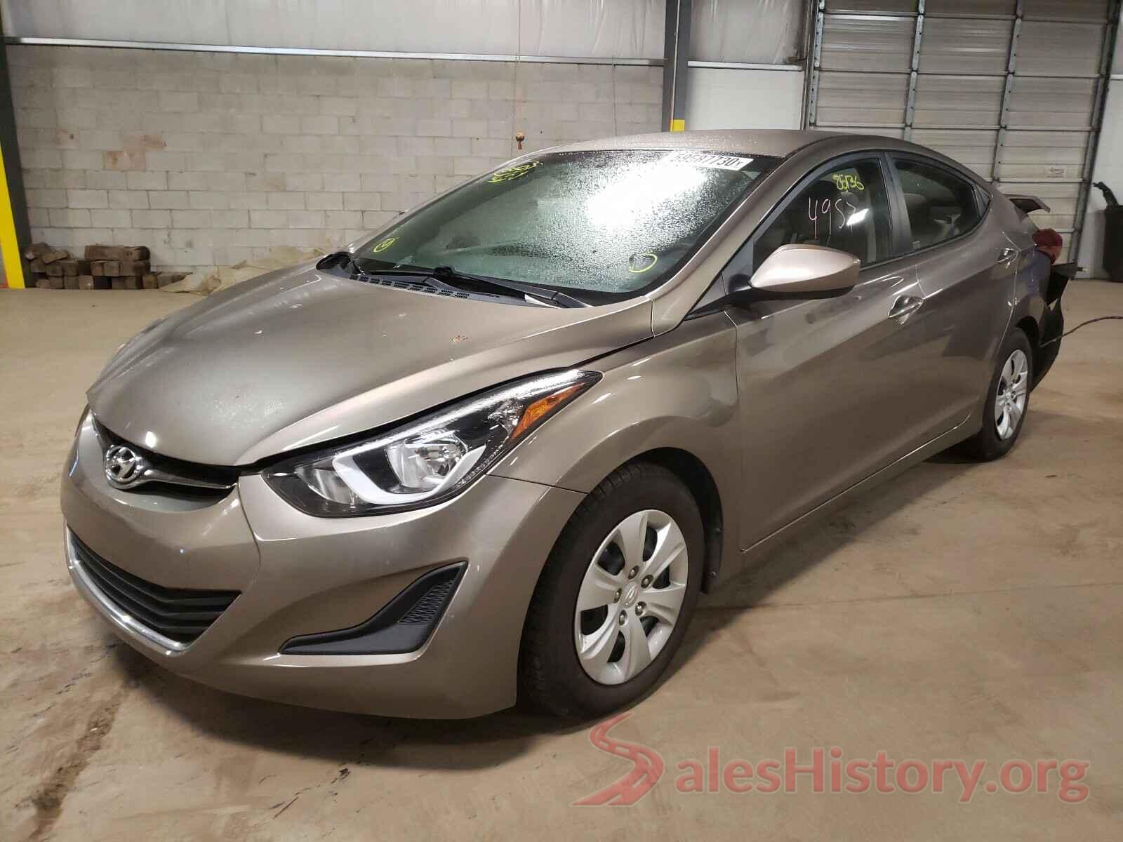 5NPDH4AE2GH755658 2016 HYUNDAI ELANTRA