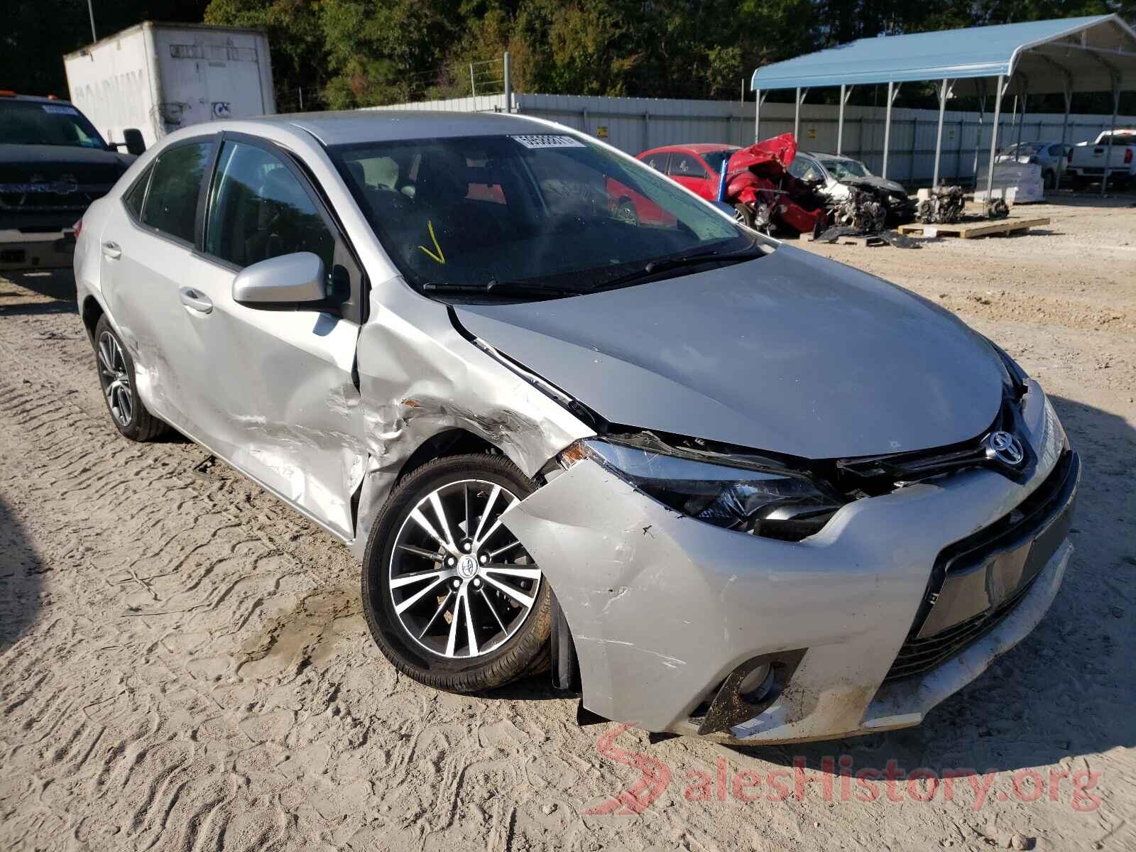 5YFBURHE6GP494947 2016 TOYOTA COROLLA