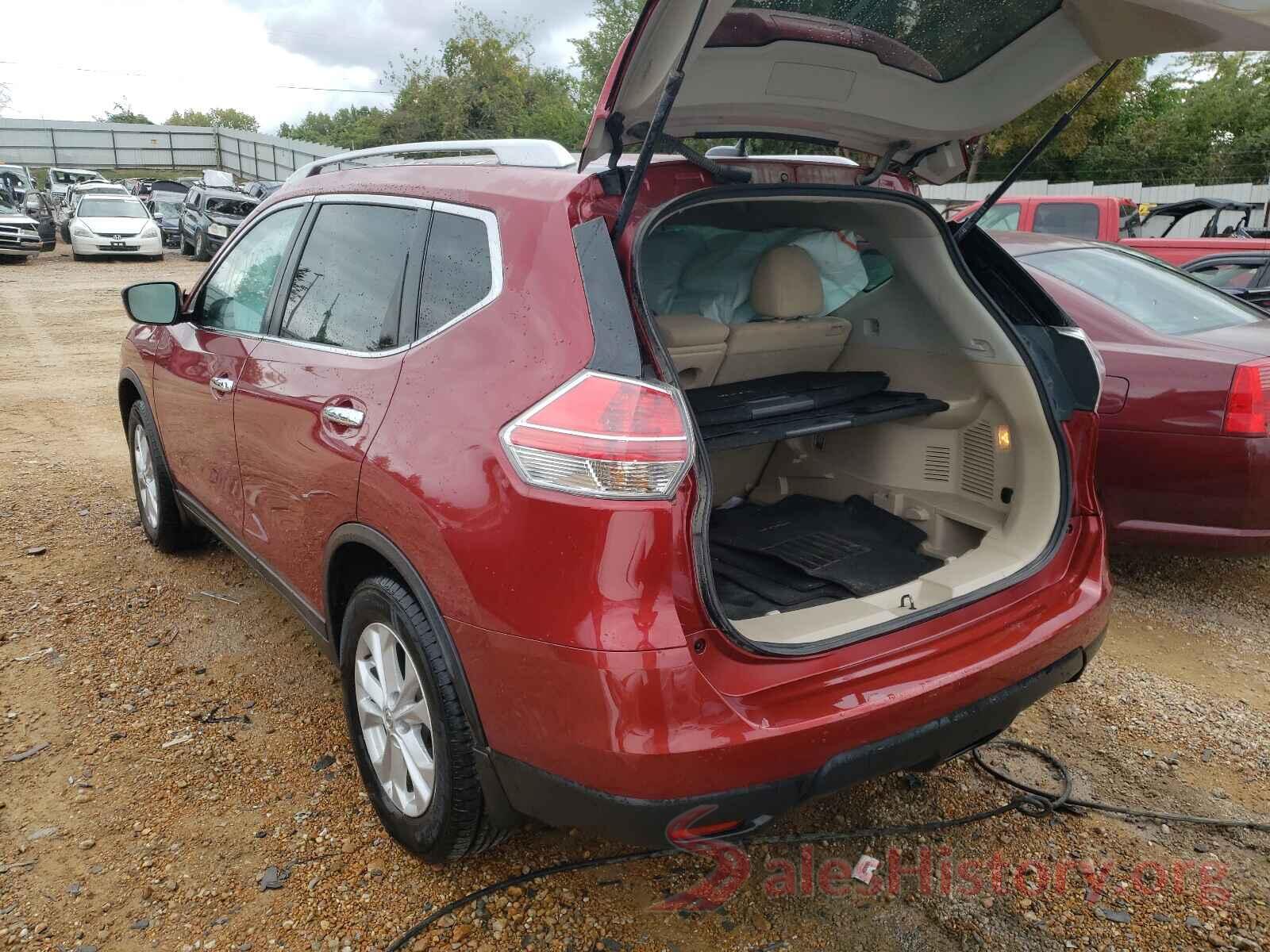 KNMAT2MTXGP721018 2016 NISSAN ROGUE