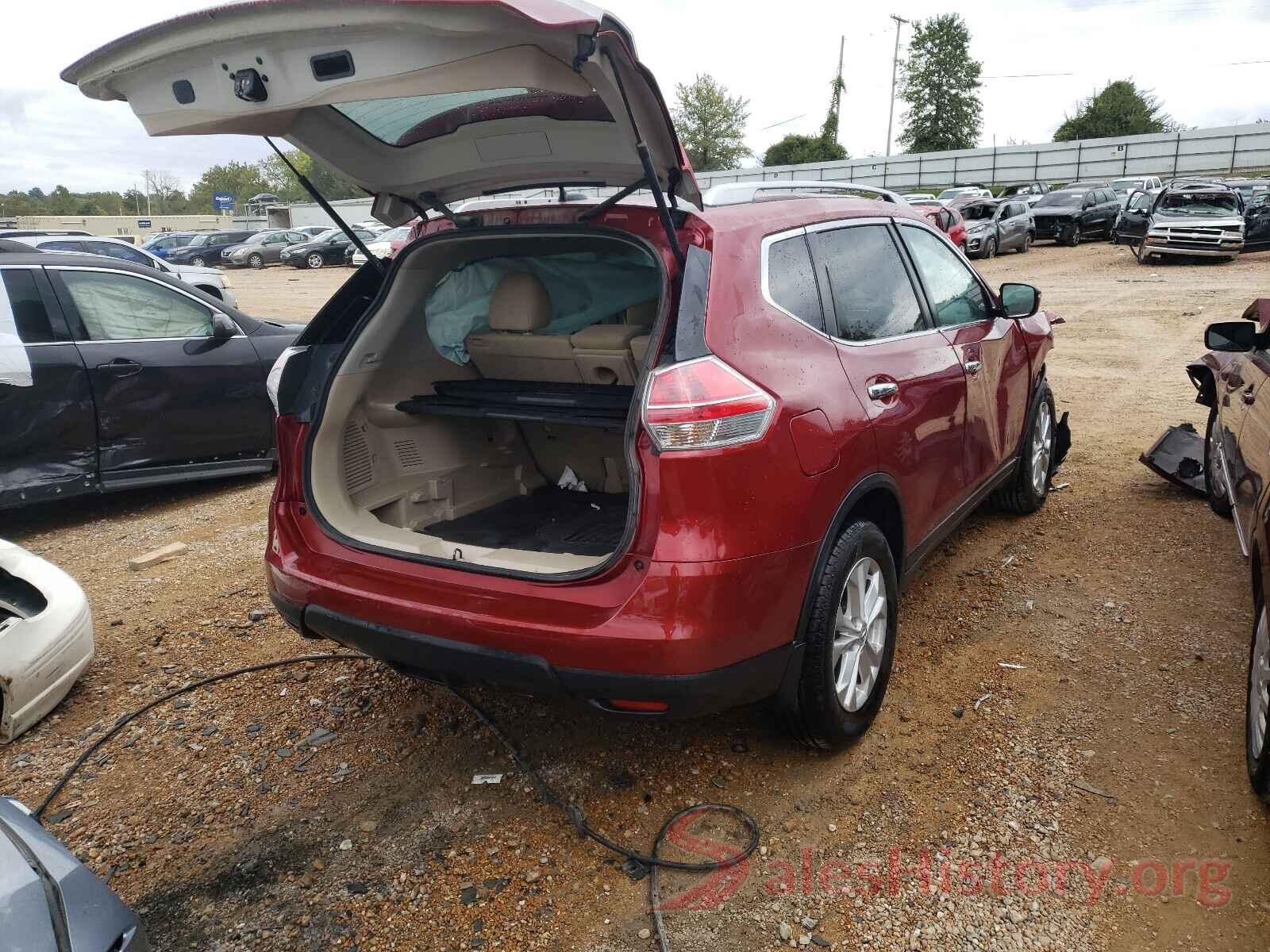 KNMAT2MTXGP721018 2016 NISSAN ROGUE