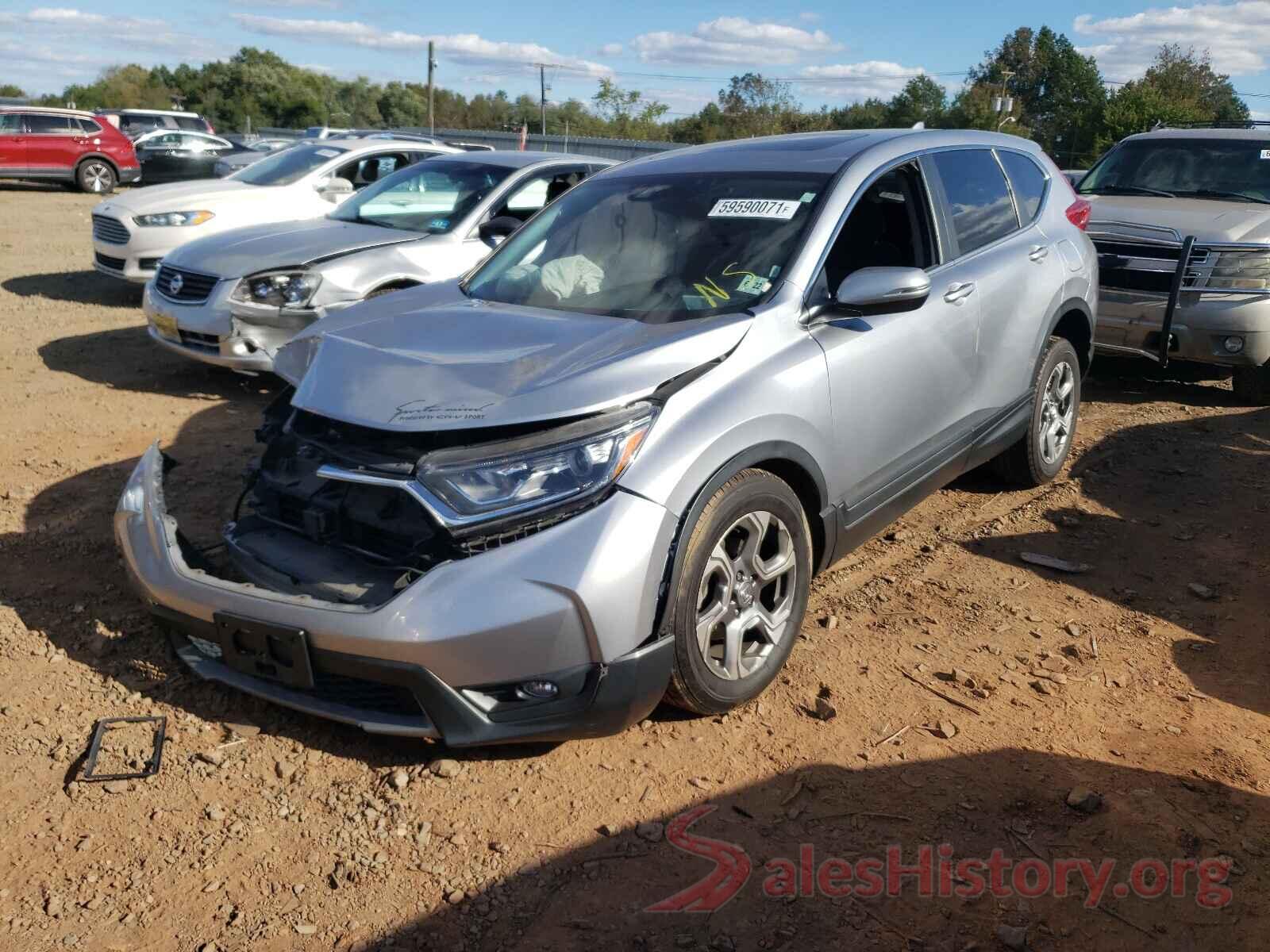 2HKRW2H5XHH641673 2017 HONDA CRV